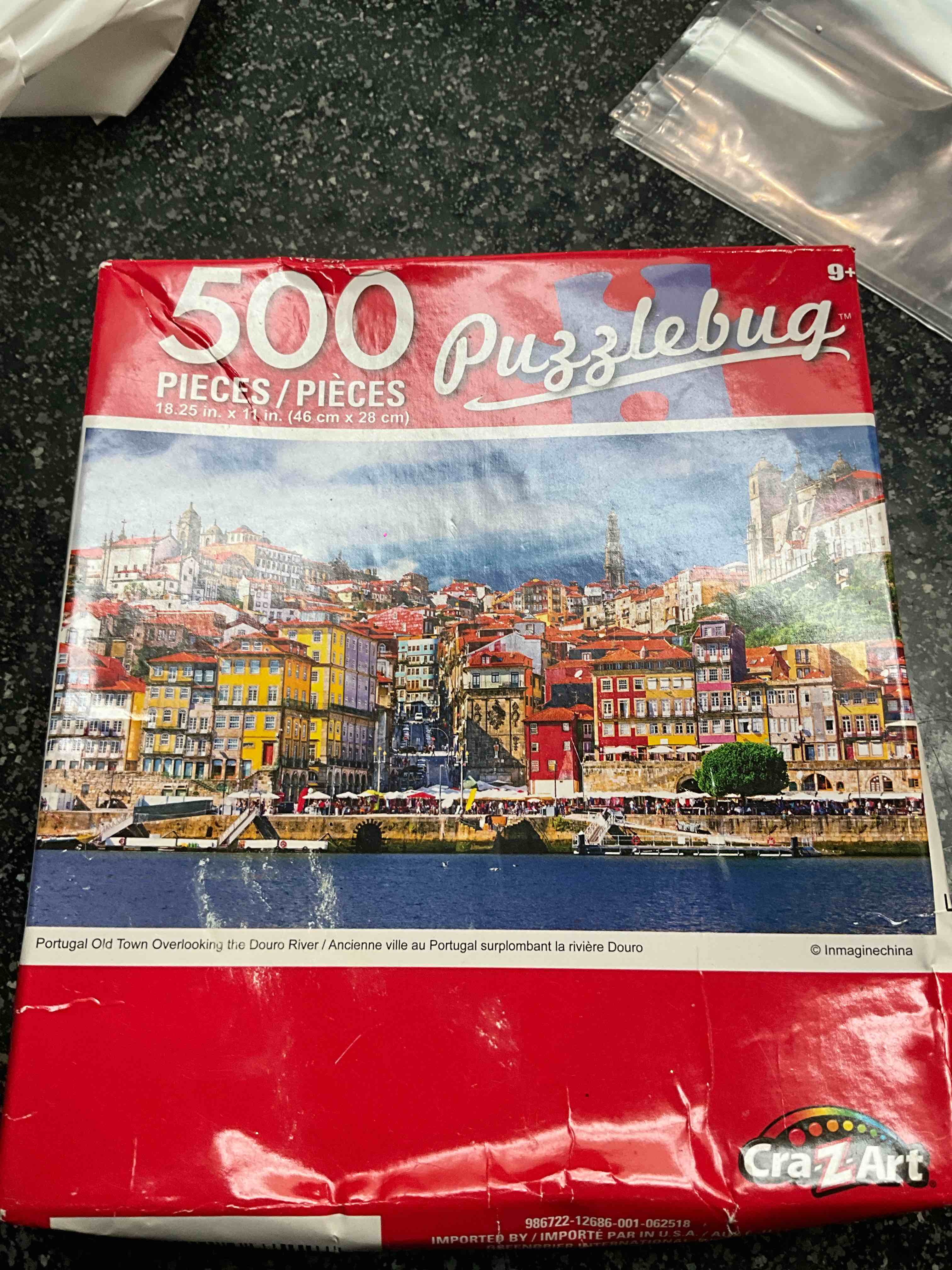 Condition photo showing New/Like New for Cra-Z-Art - Puzzlebug - 500 pc Puzzle 