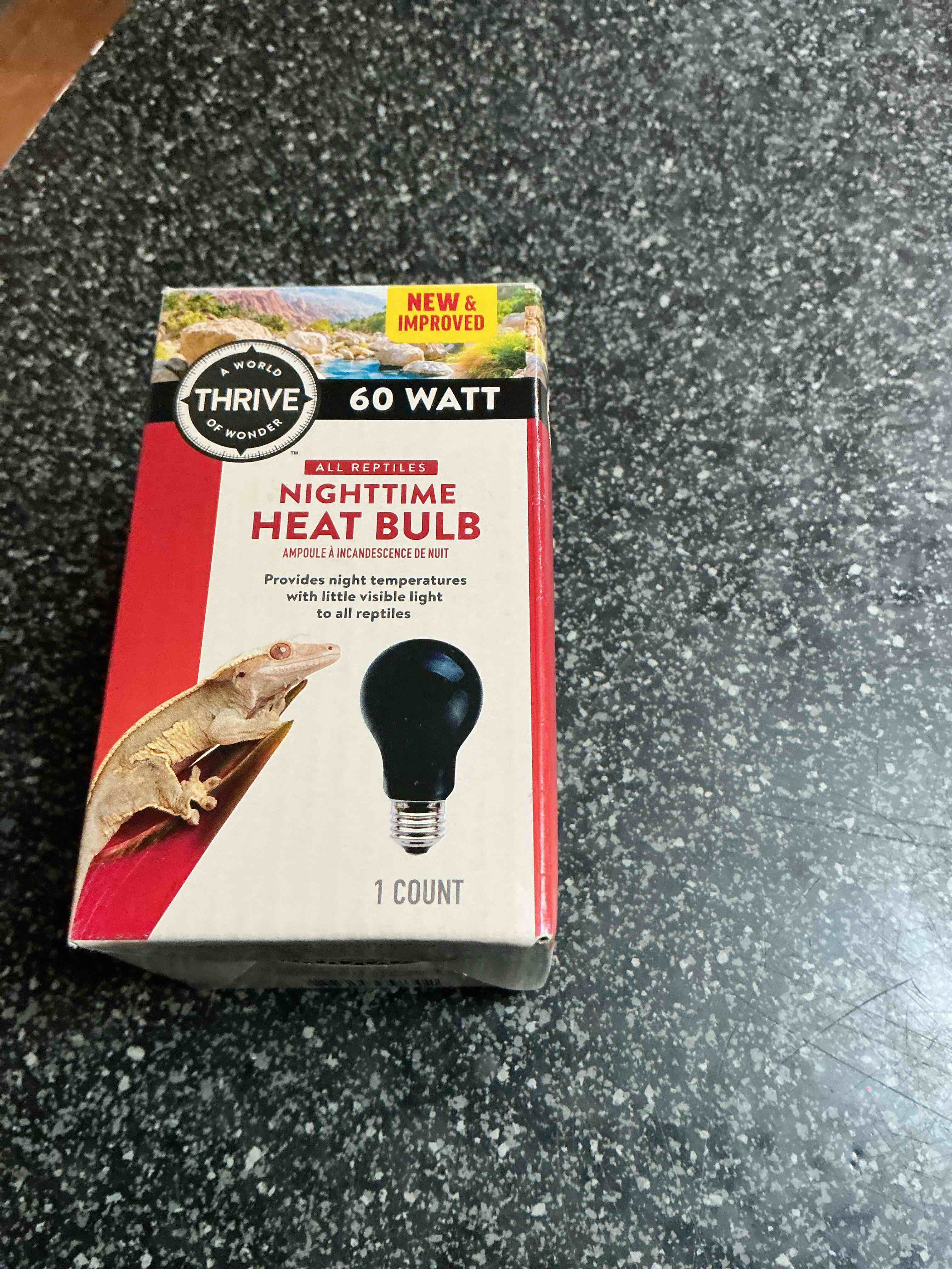 Condition photo showing New/Like New for A World Thrive Of Wonder 60 Watt Nightime Heat Bulb 