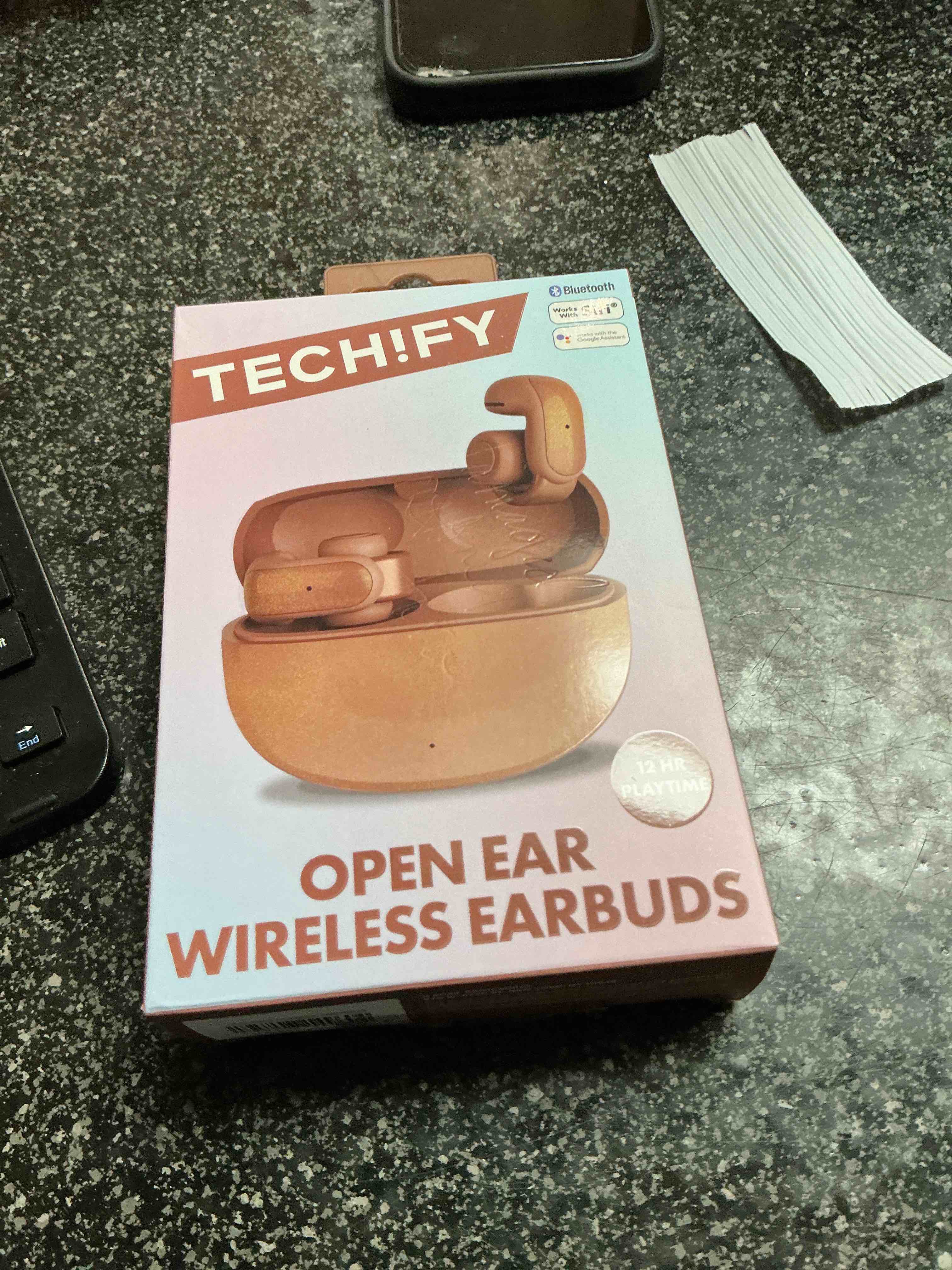 Condition photo showing New/Like New for Tech!Fy Open Ear Wireless Earbuds 