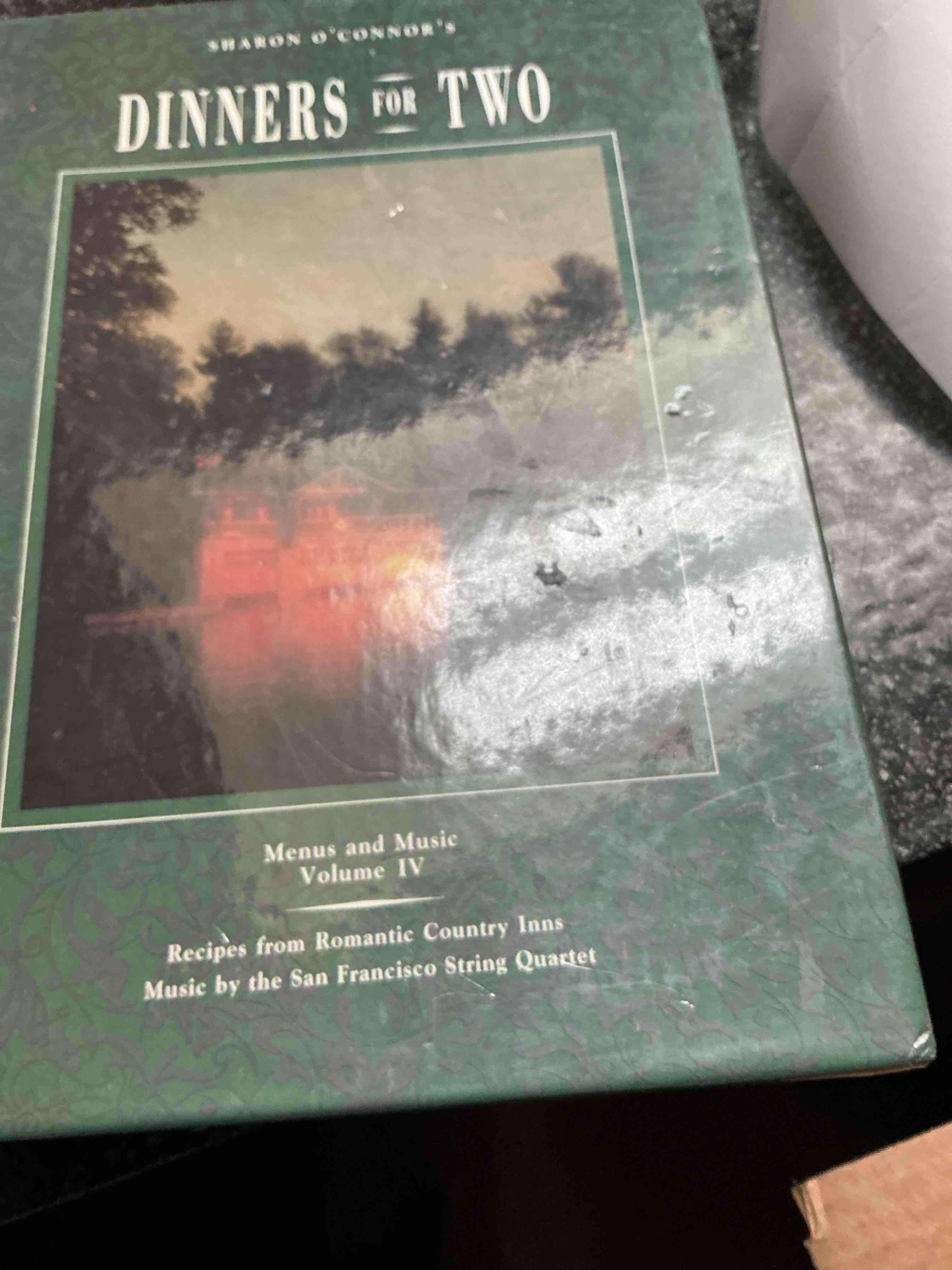 Condition photo showing New/Like New for Dinners for Two: Cookbook with Music CD Volume IV