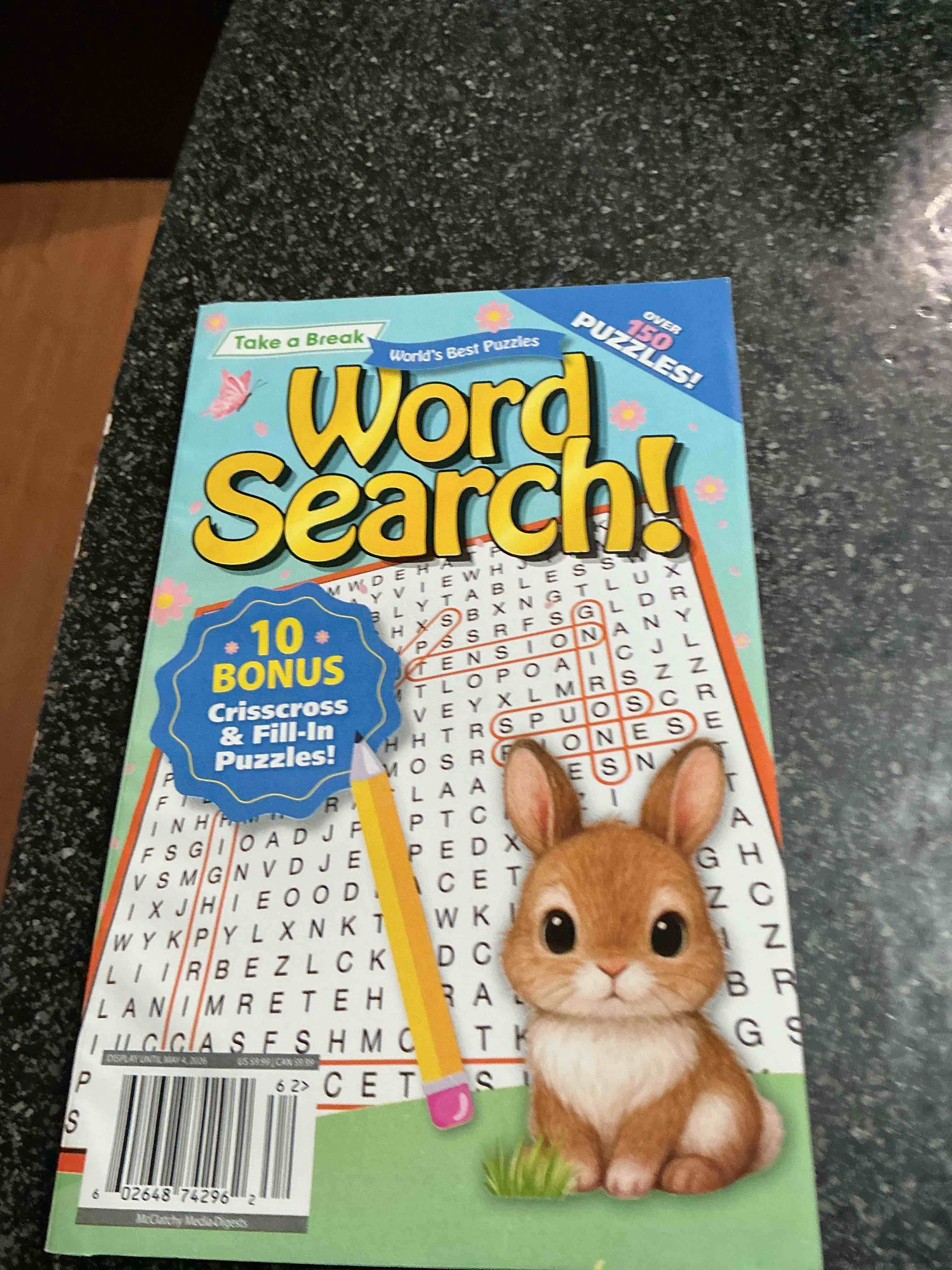 Take A Break  Over 150 Puzzles Word Search 