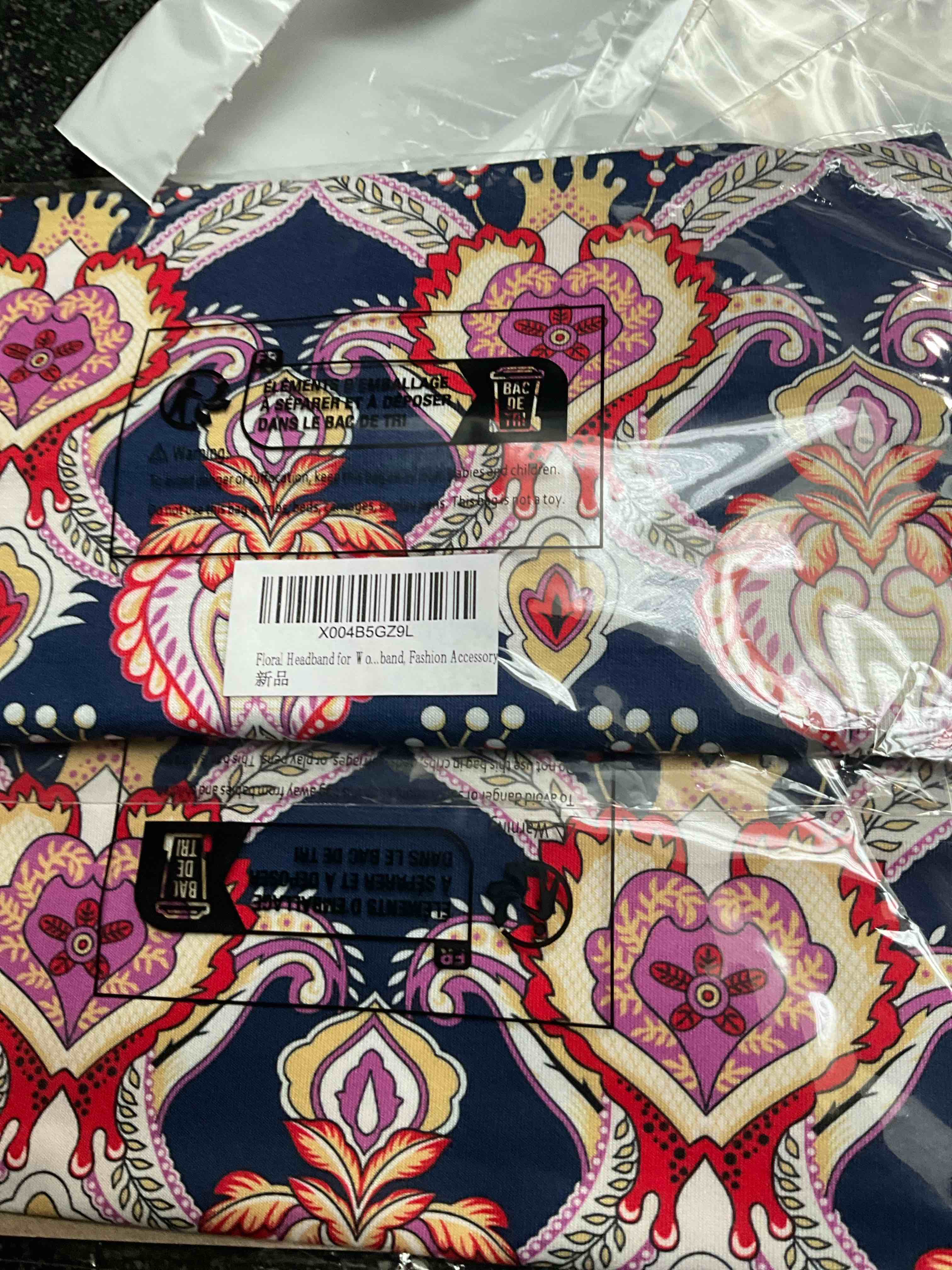 Condition photo showing New/Like New for Women’s - Floral Fashion Headband 