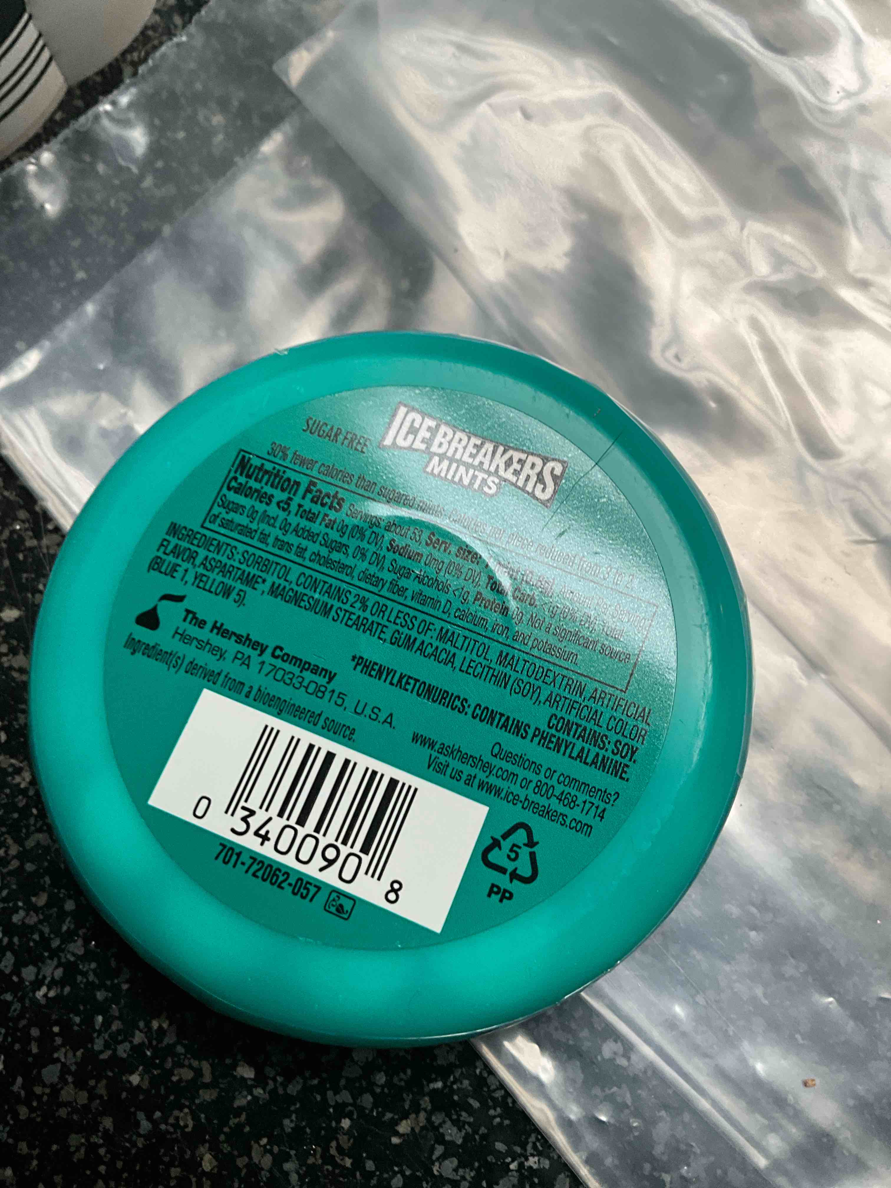 Condition photo showing New/Like New for Ice Breakers Mints - Wintergreen -1.5 oz 