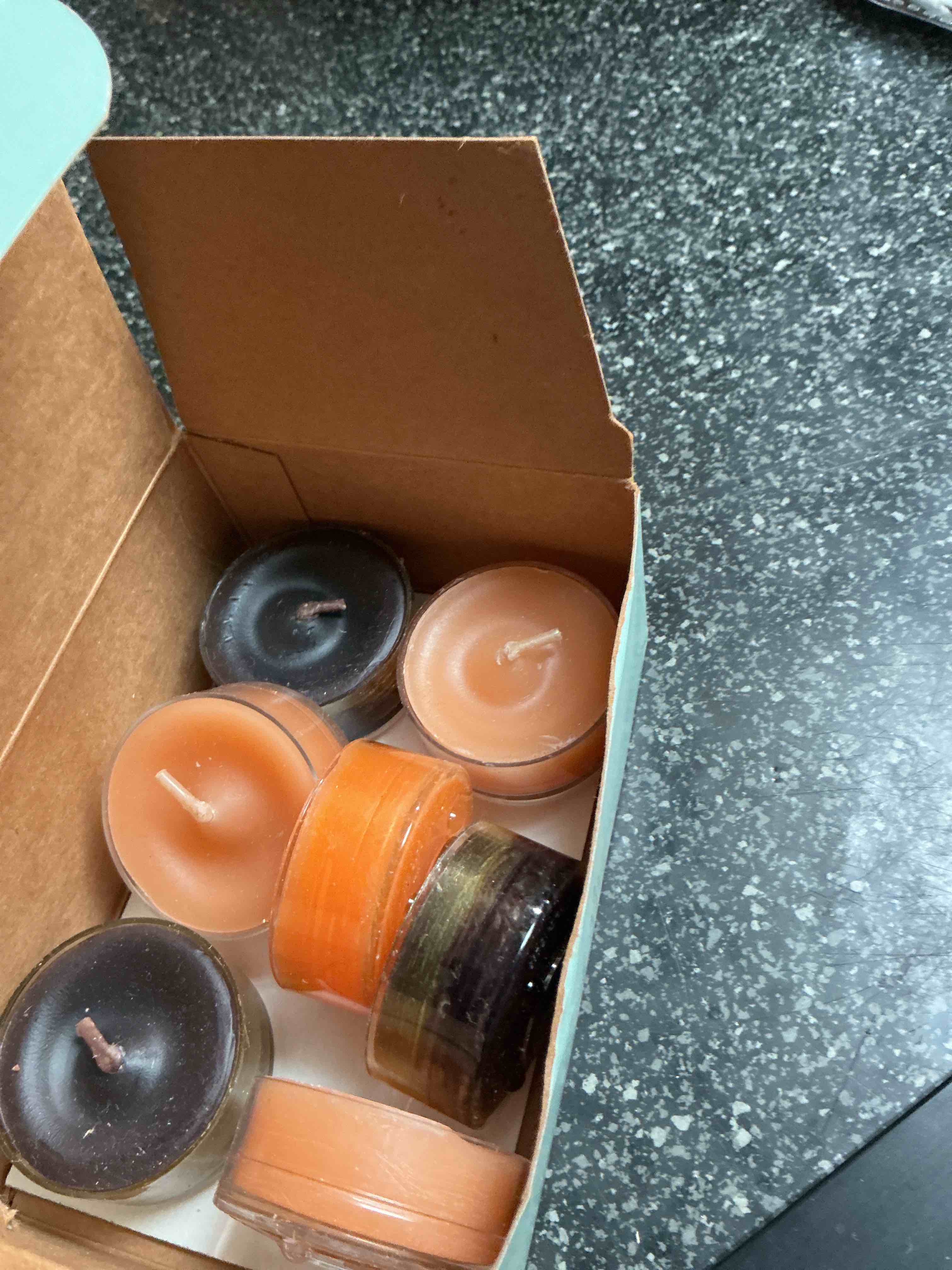 Condition photo showing New/Like New for Variety Tee lights  