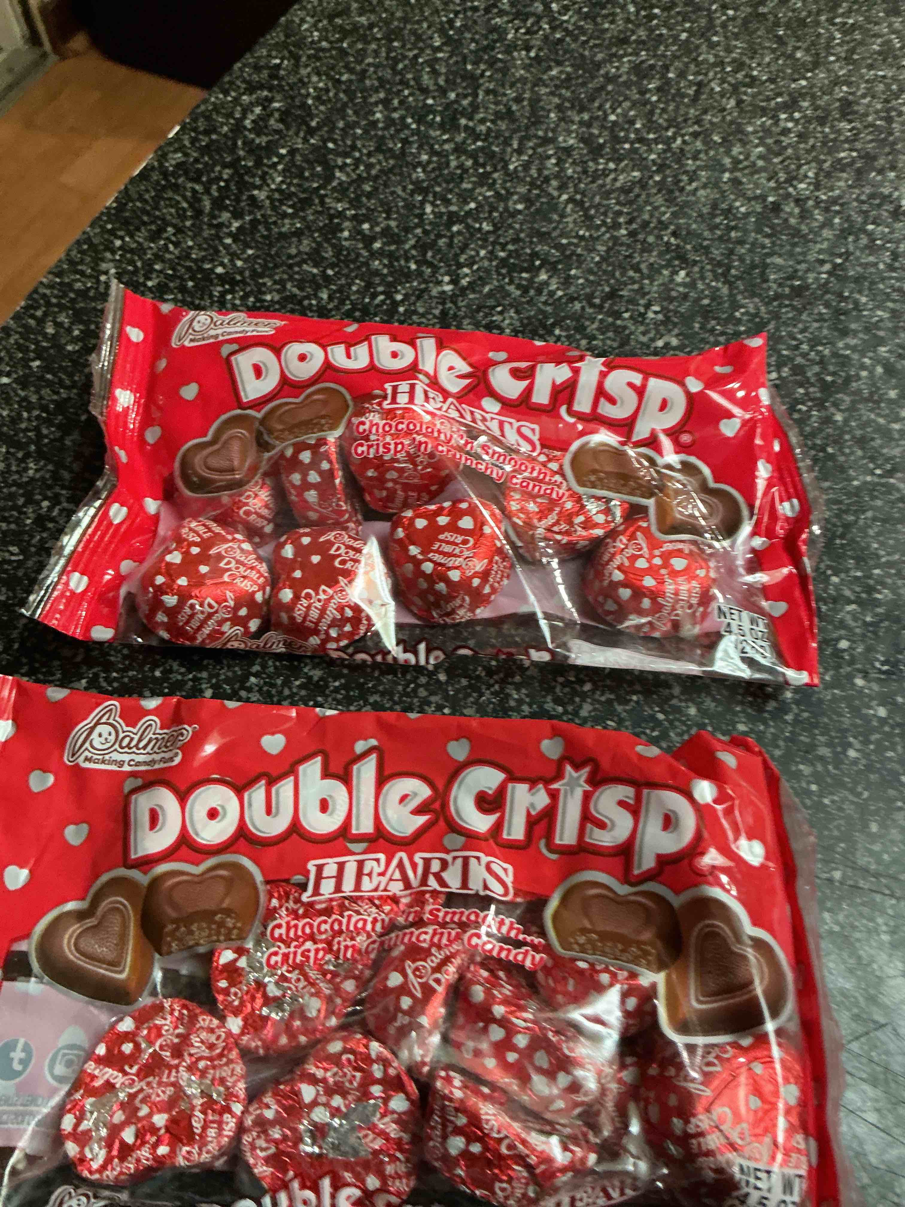 Condition photo showing New/Like New for Palmer Double Crisp Candy Hearts 4.5 OZ.