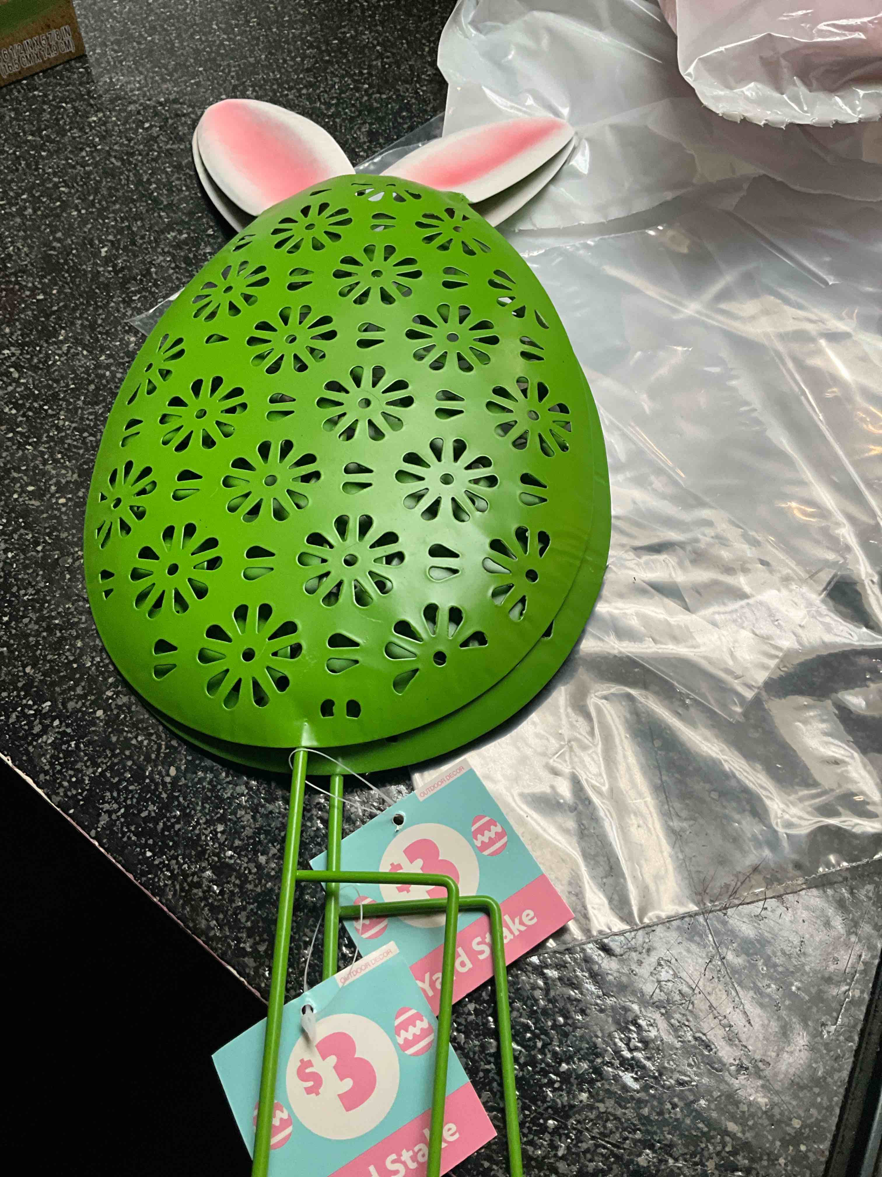 Condition photo showing New/Like New for Easter Decoration Yard Stake 