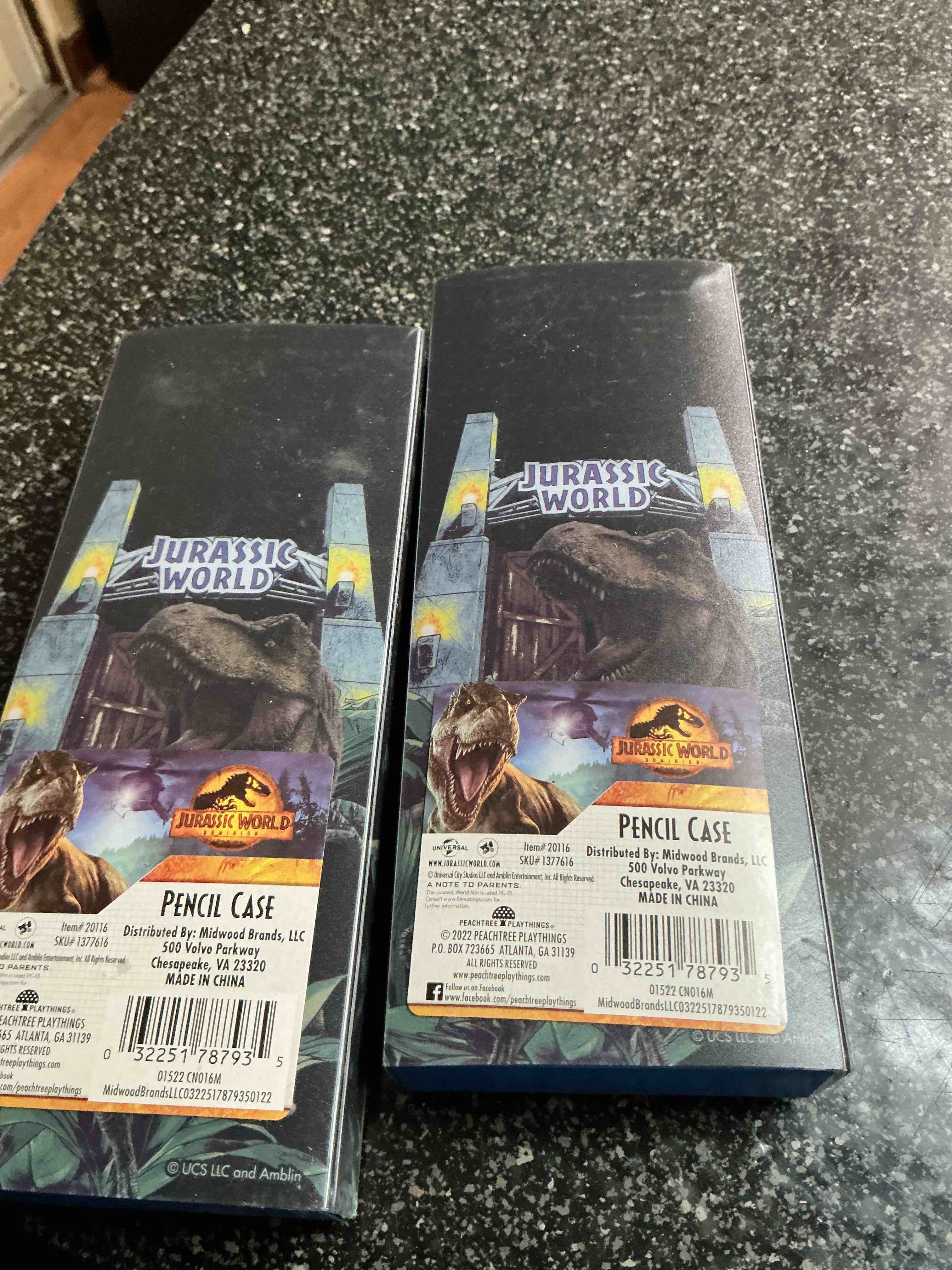 Condition photo showing New/Like New for DC Jurassic World Pencil Case 
