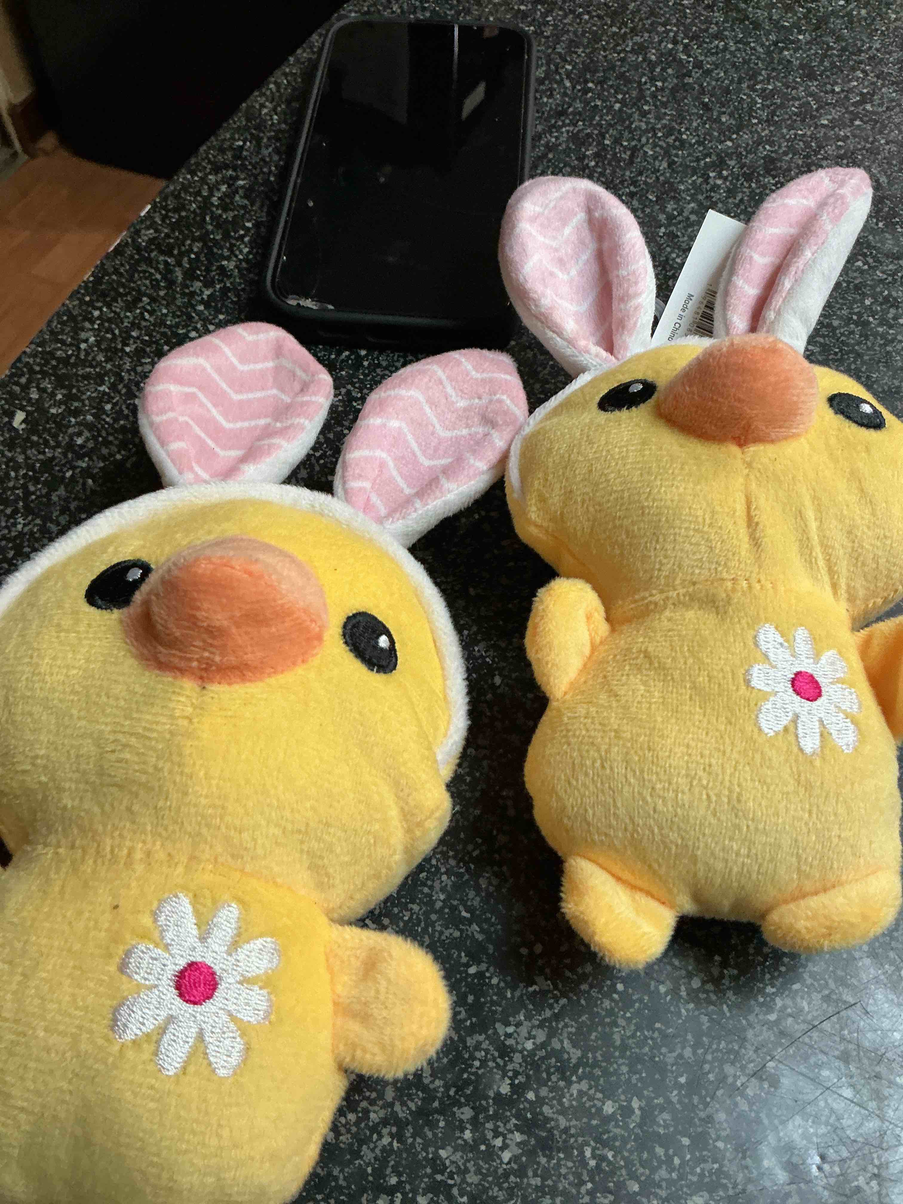 Condition photo showing New/Like New for Joyhound Yellow Bunny Dog Toy