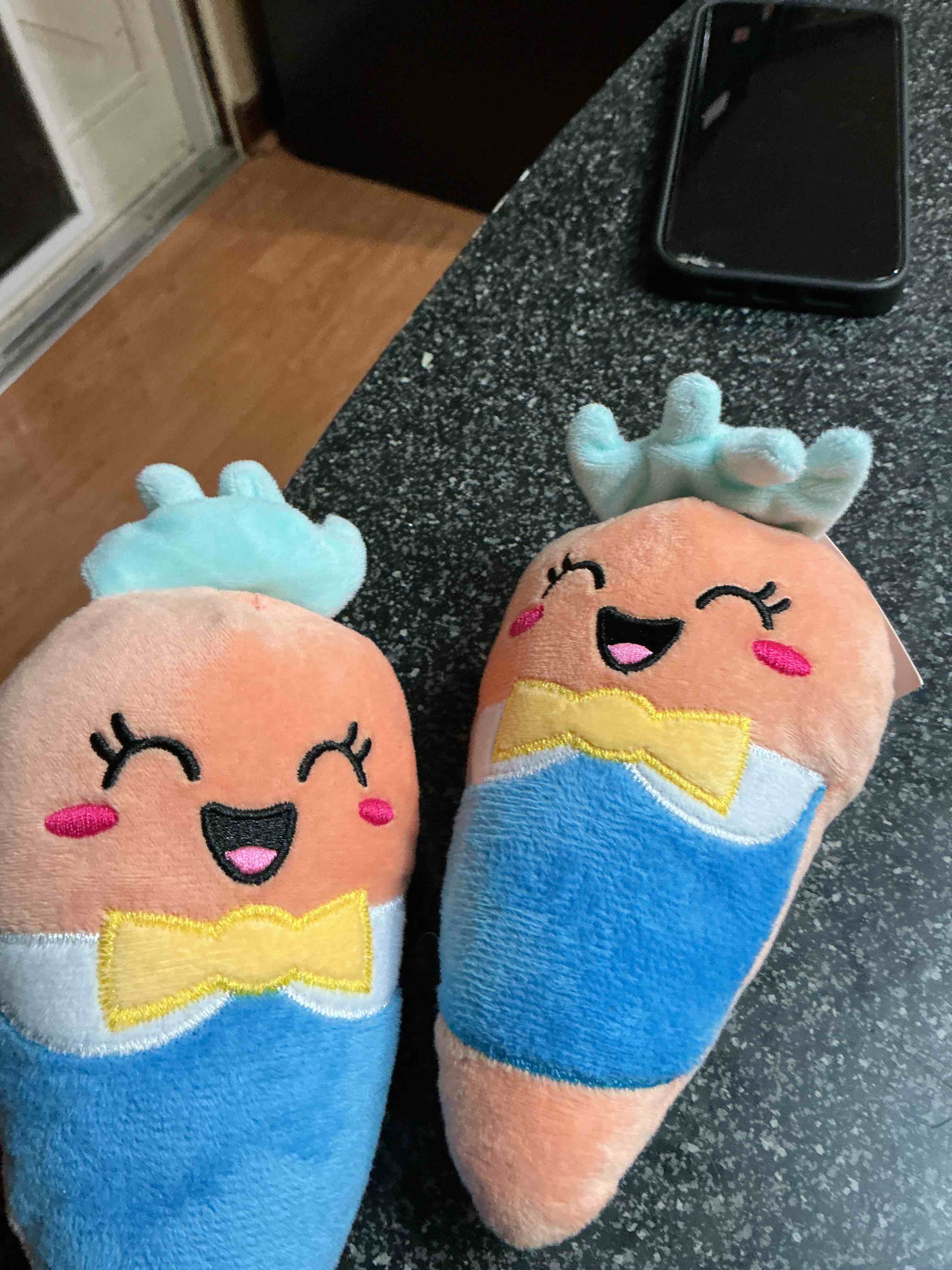 Condition photo showing New/Like New for Joyhound Orange Carrots Dog Toy  