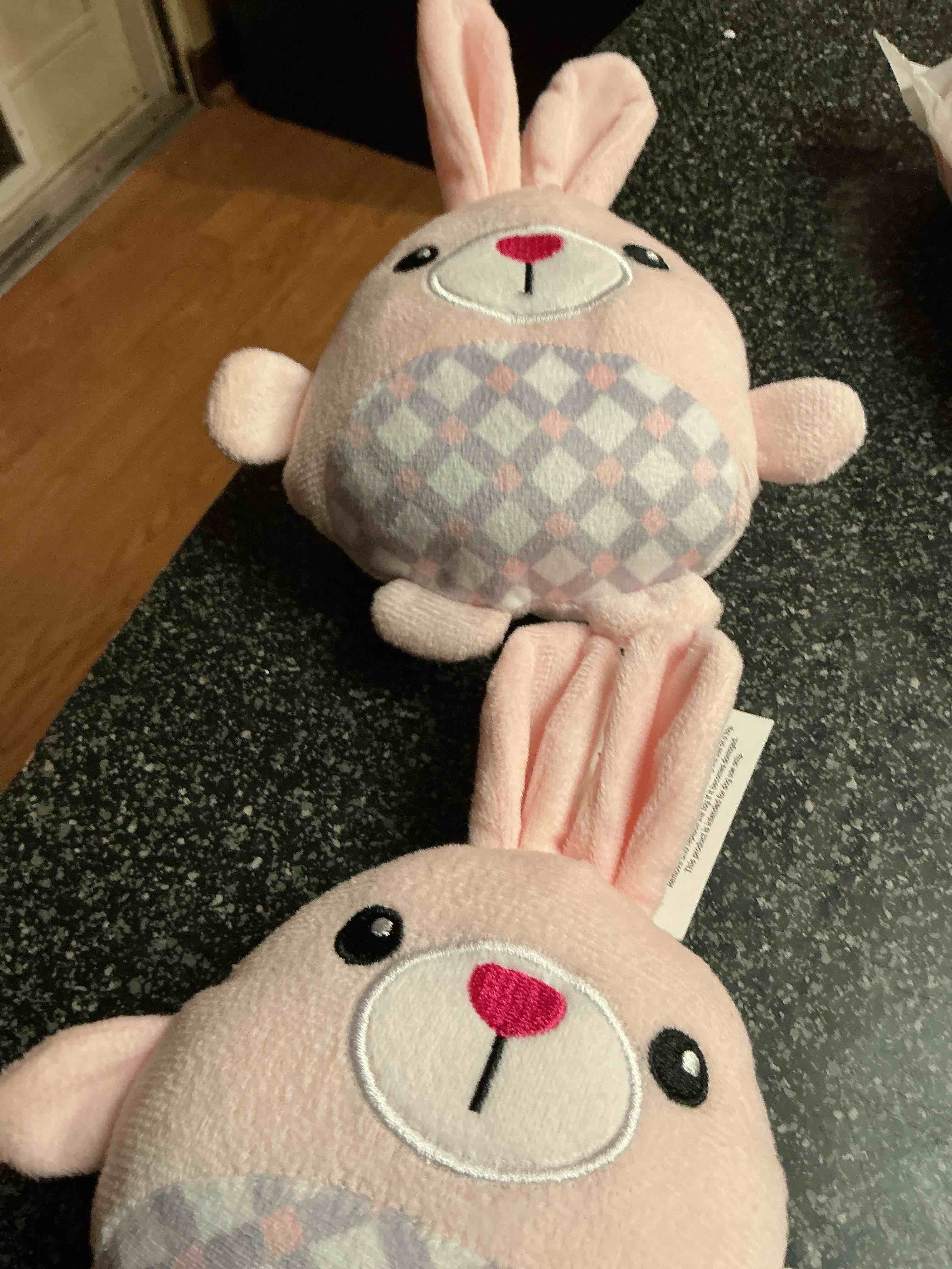 Condition photo showing New/Like New for Joyhound Pink Bunny Dog Toy 