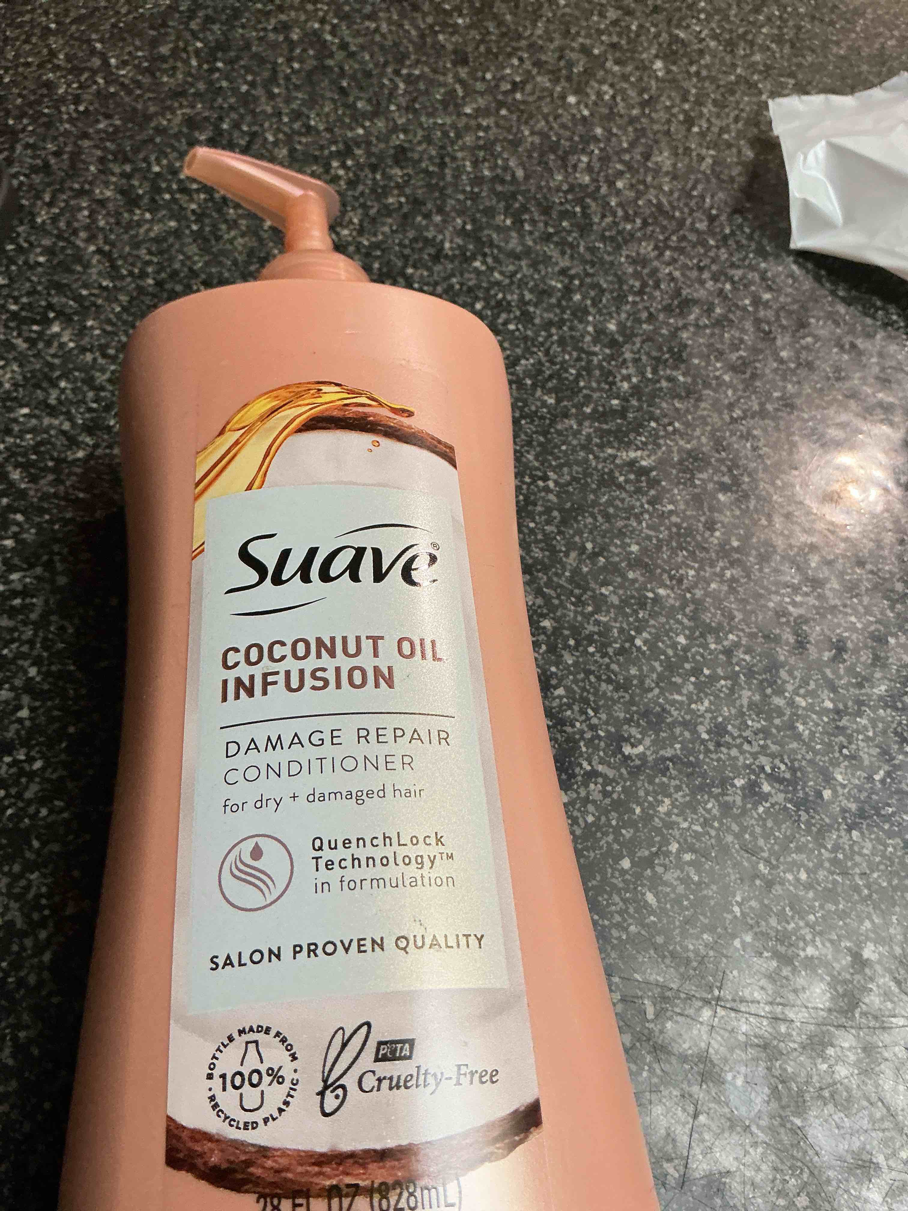 Condition photo showing New/Like New for Suave Professionals Coconut Oil Infusion Damage Repair Conditioner, 28 oz