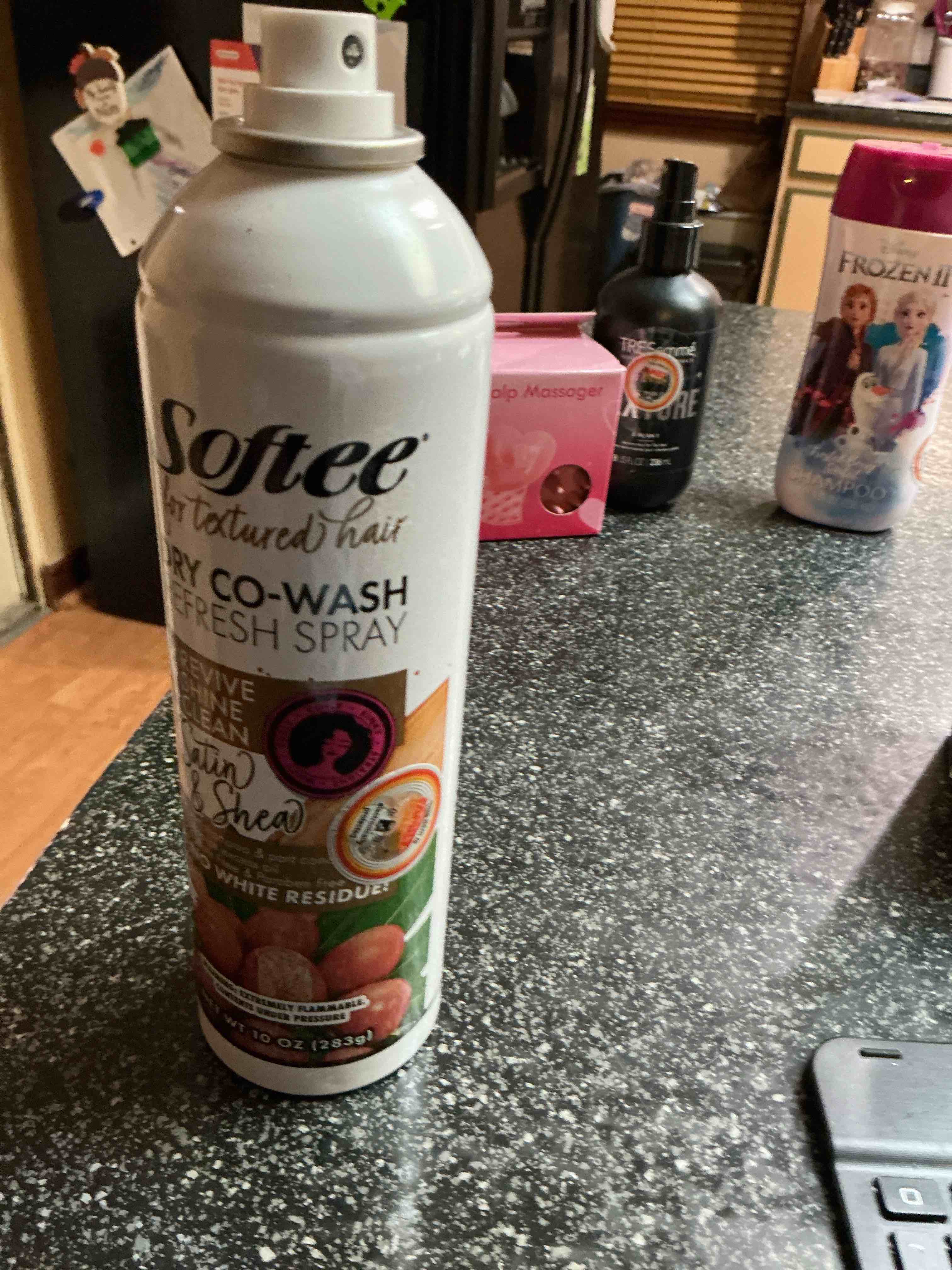 Condition photo showing Good Condition for Softee Dry Shampoo & Conditioner Co-Wash & Root Touch Up Refresh Spray - Satin & Shea - 10 oz 