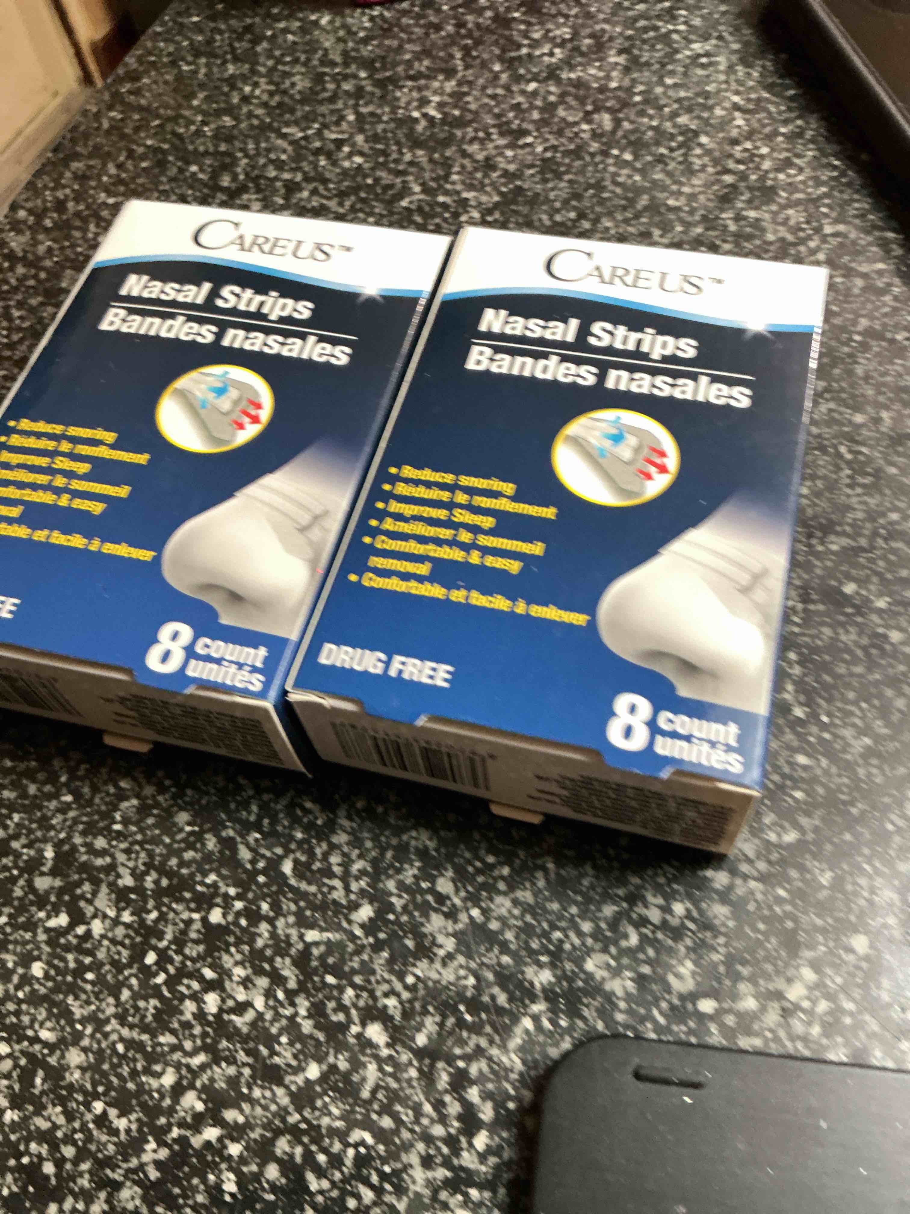 Condition photo showing New/Like New for Careus Nasal Strips - Drug Free 8 Count