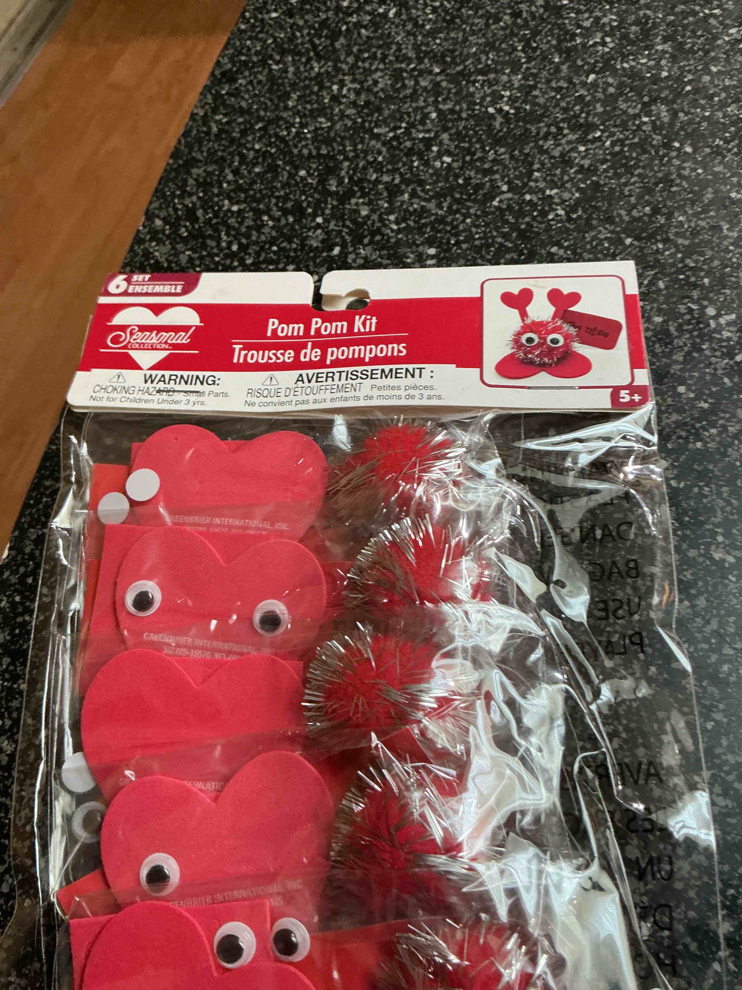 Condition photo showing New/Like New for Seasonal Pom Pom Kit - 6 count