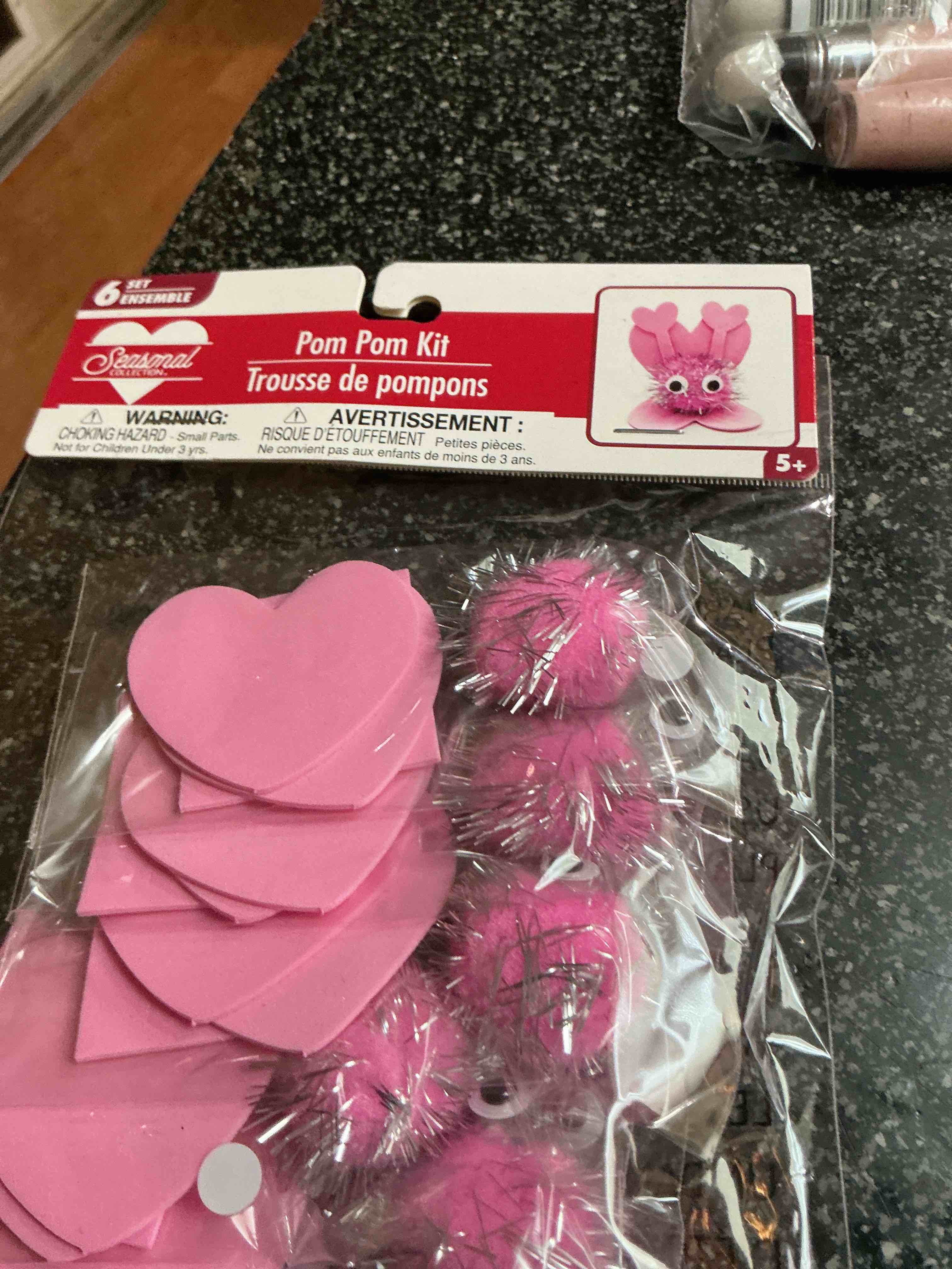 Condition photo showing New/Like New for Seasonal Pom Pom Kit  - 6 count