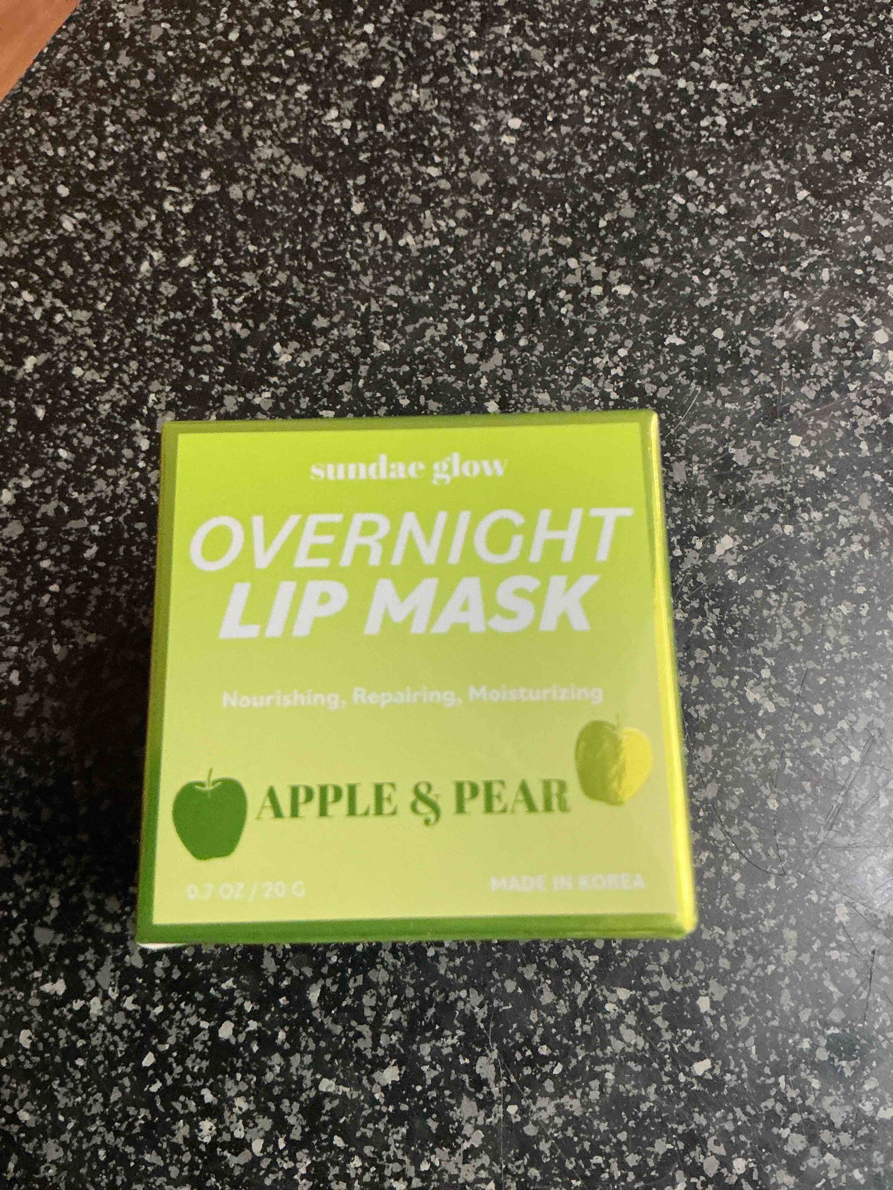Condition photo showing New/Like New for Overnight Lip Mask Apple/Pear - .7 oz