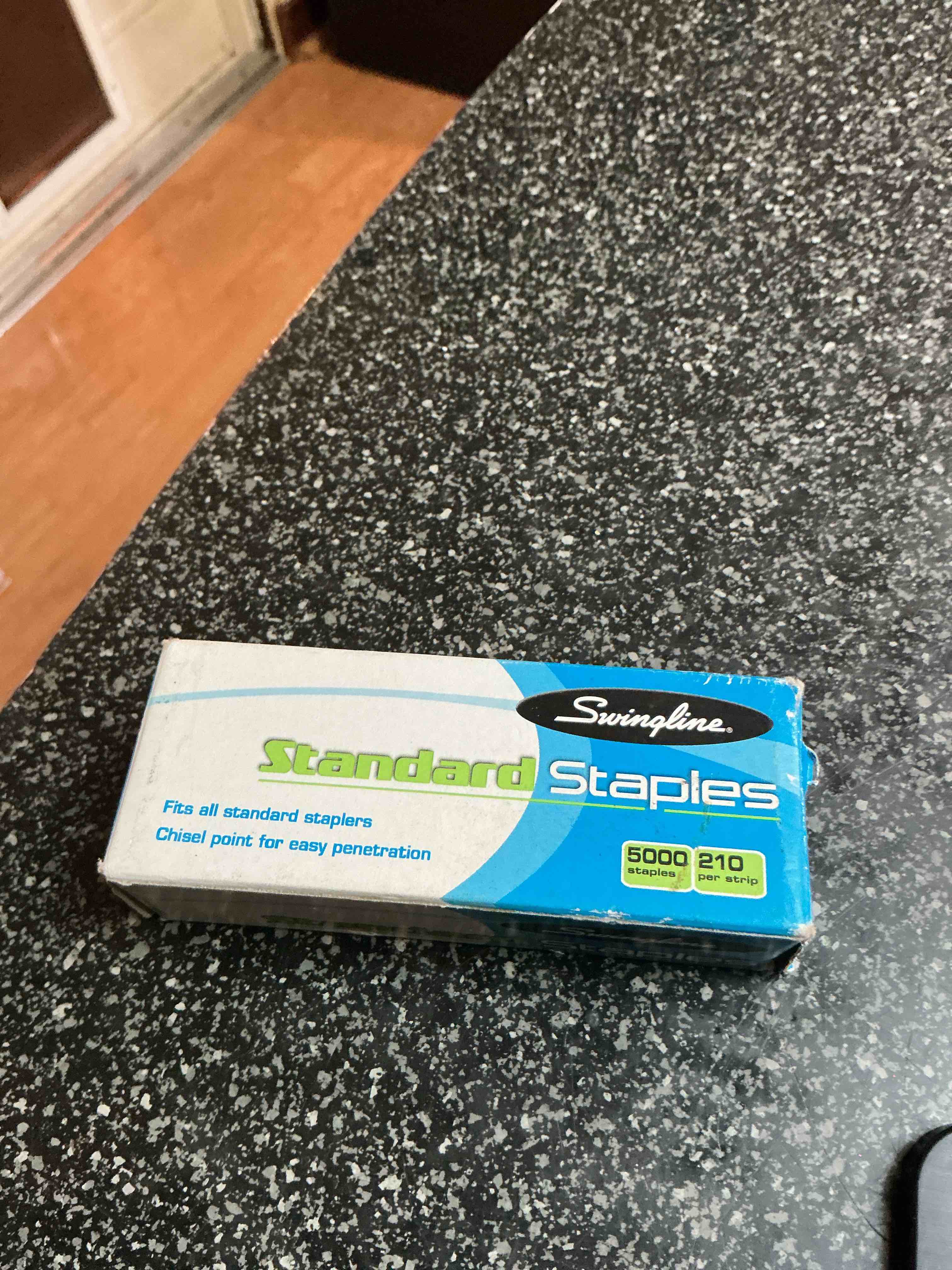 Condition photo showing New/Like New for Swingline® Standard Staples, 1/4", Full Strip, Box of 5,000