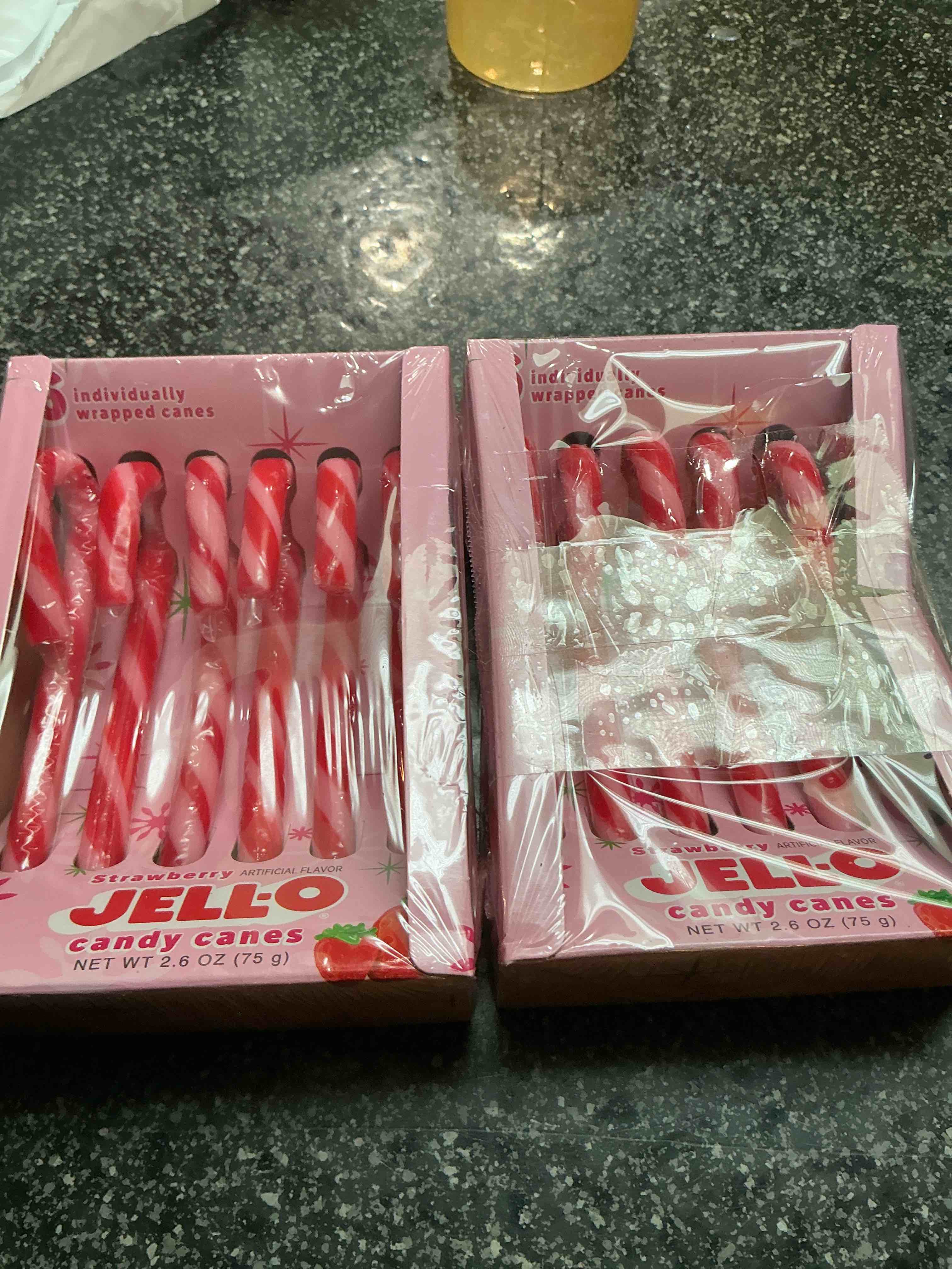 Condition photo showing New/Like New for Jell-O - Candy Canes - 6 count 