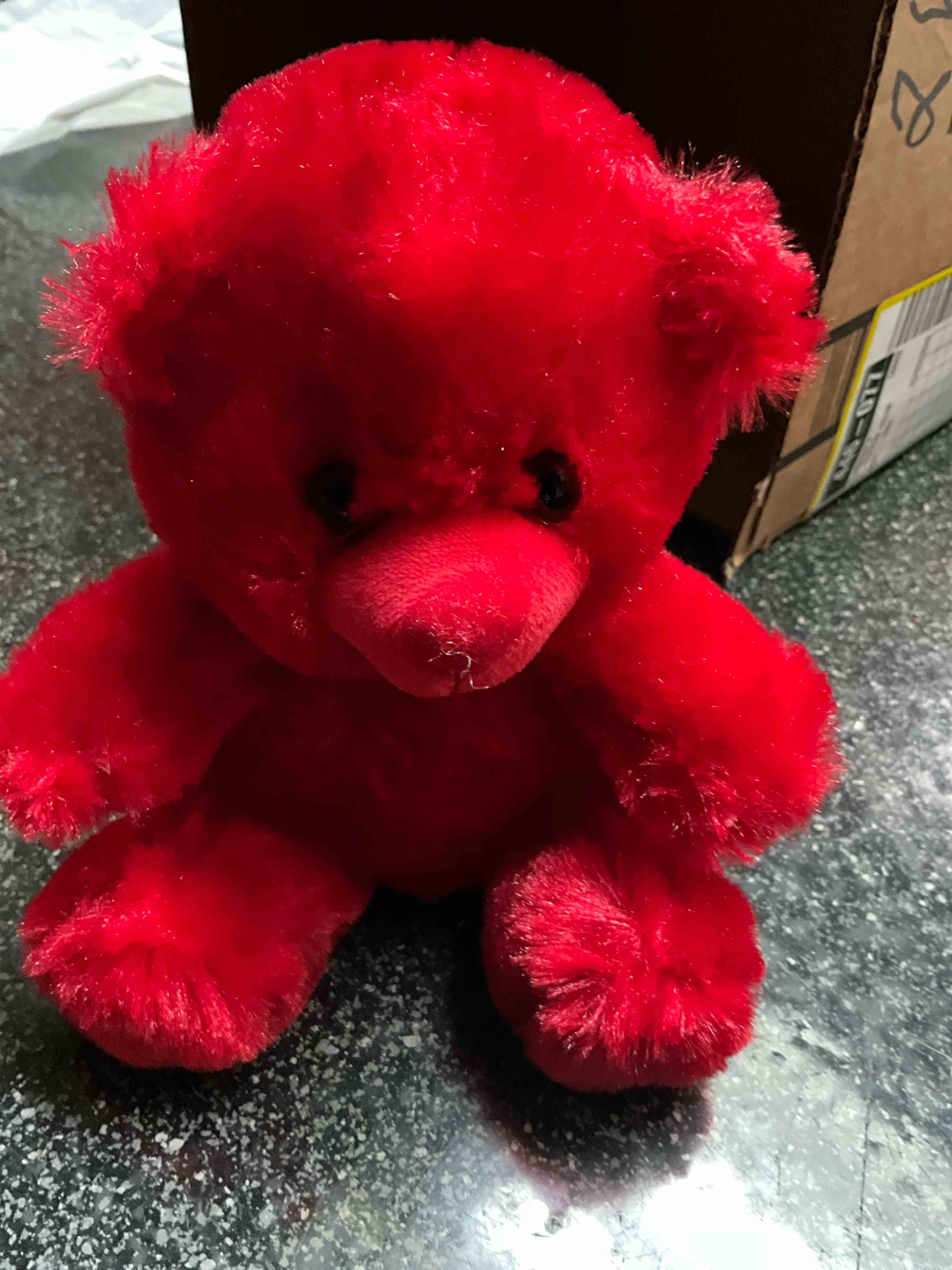 Easter Basket - Red Teddy Bear 