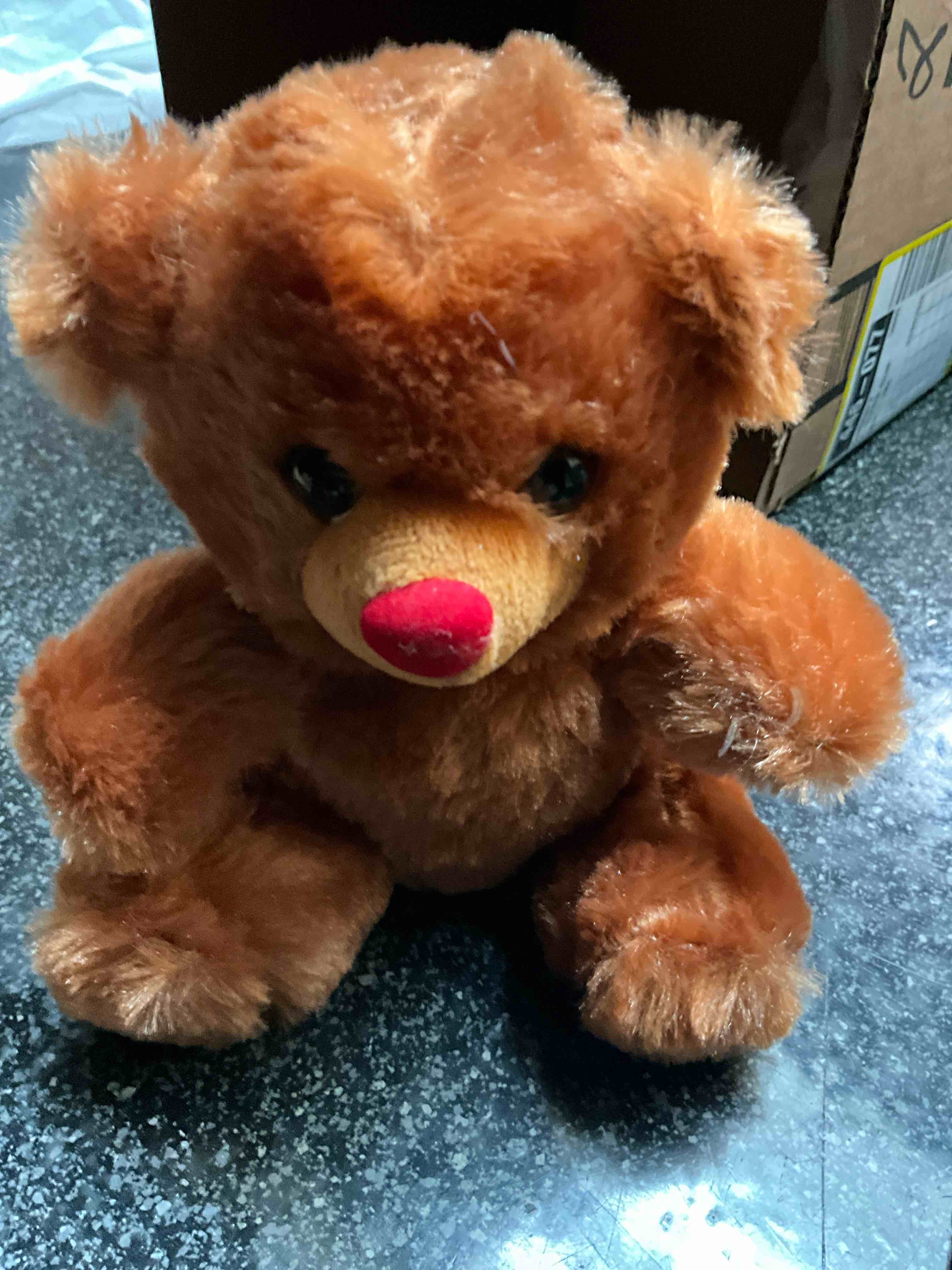 Condition photo showing New/Like New for Easter Basket - Stuffed Bear 