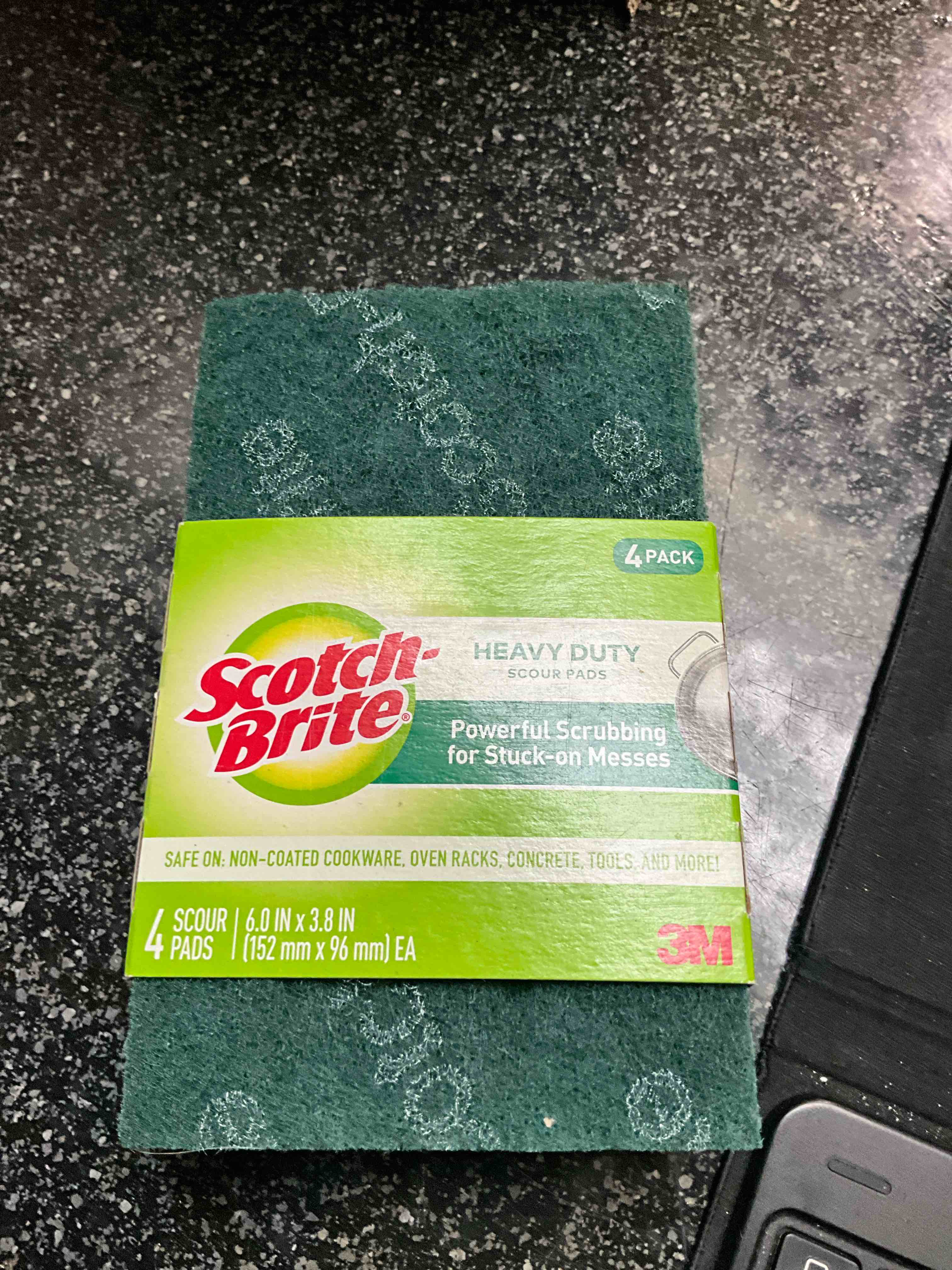 Condition photo showing New/Like New for Scotch Brite - 4 pack - Heavy Duty Scour Pads 