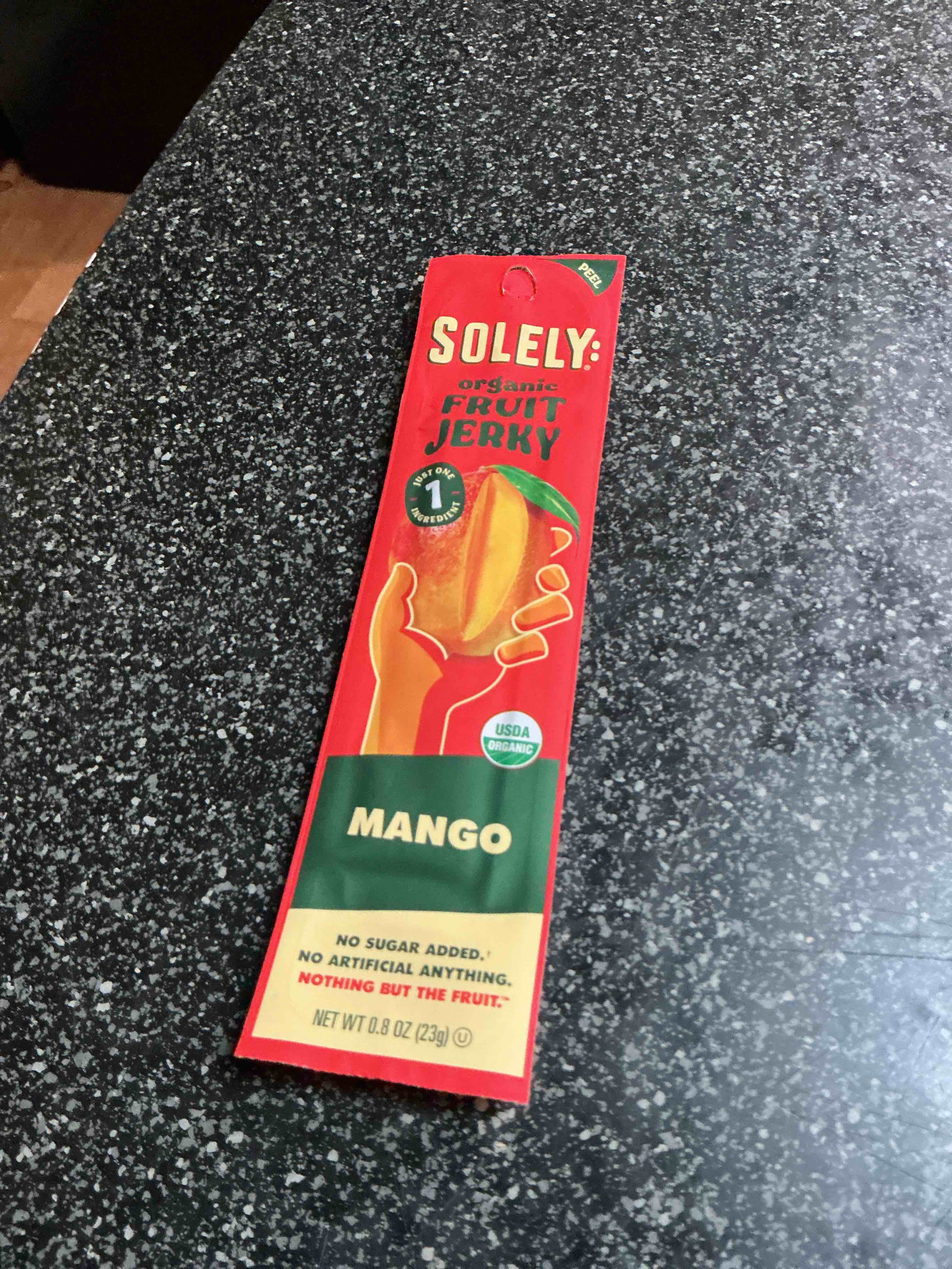 Condition photo showing New/Like New for Solely Organic Fruit Jerky 0.8 OZ. 