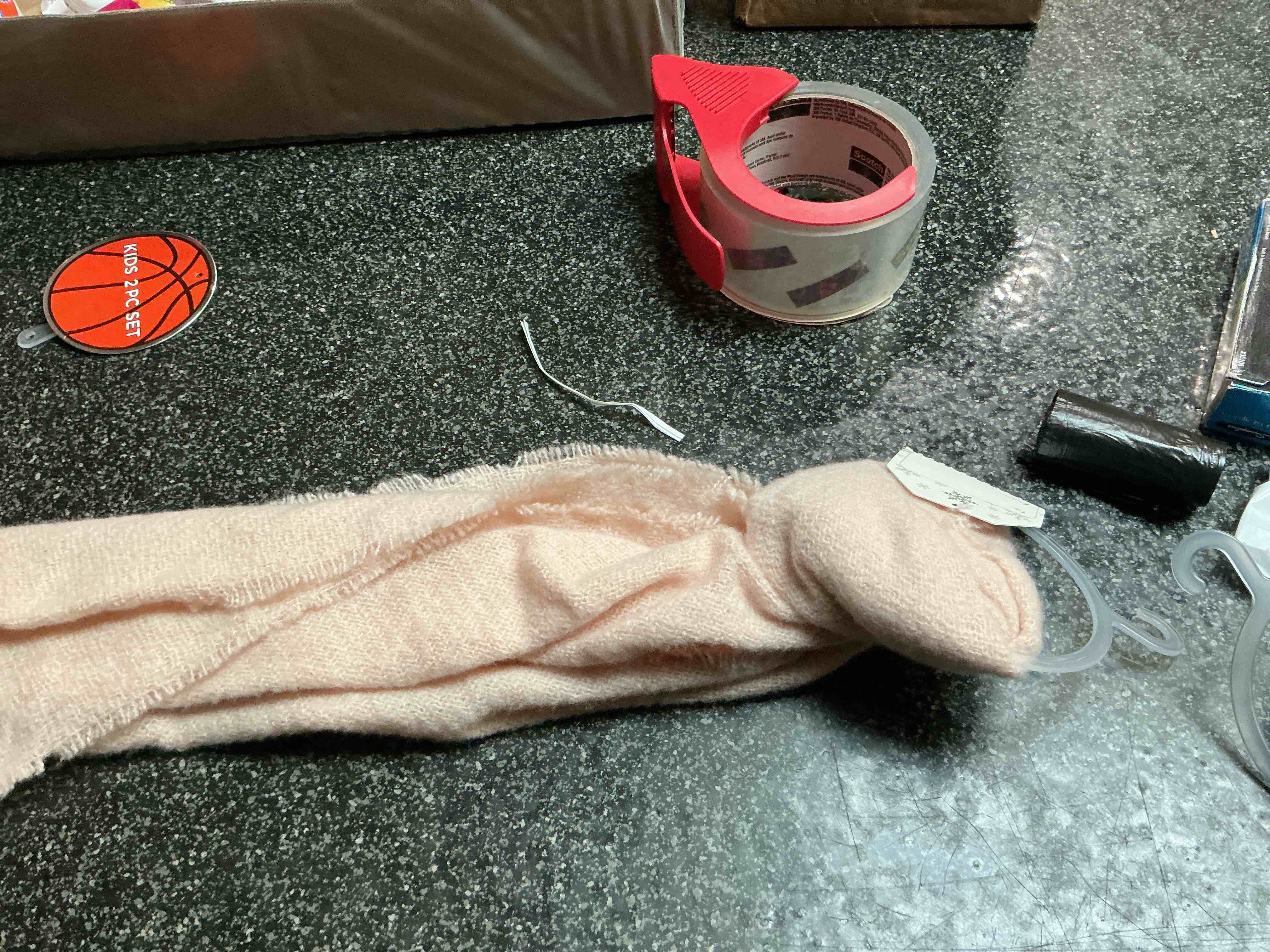 Condition photo showing New/Like New for Pink Scarf 