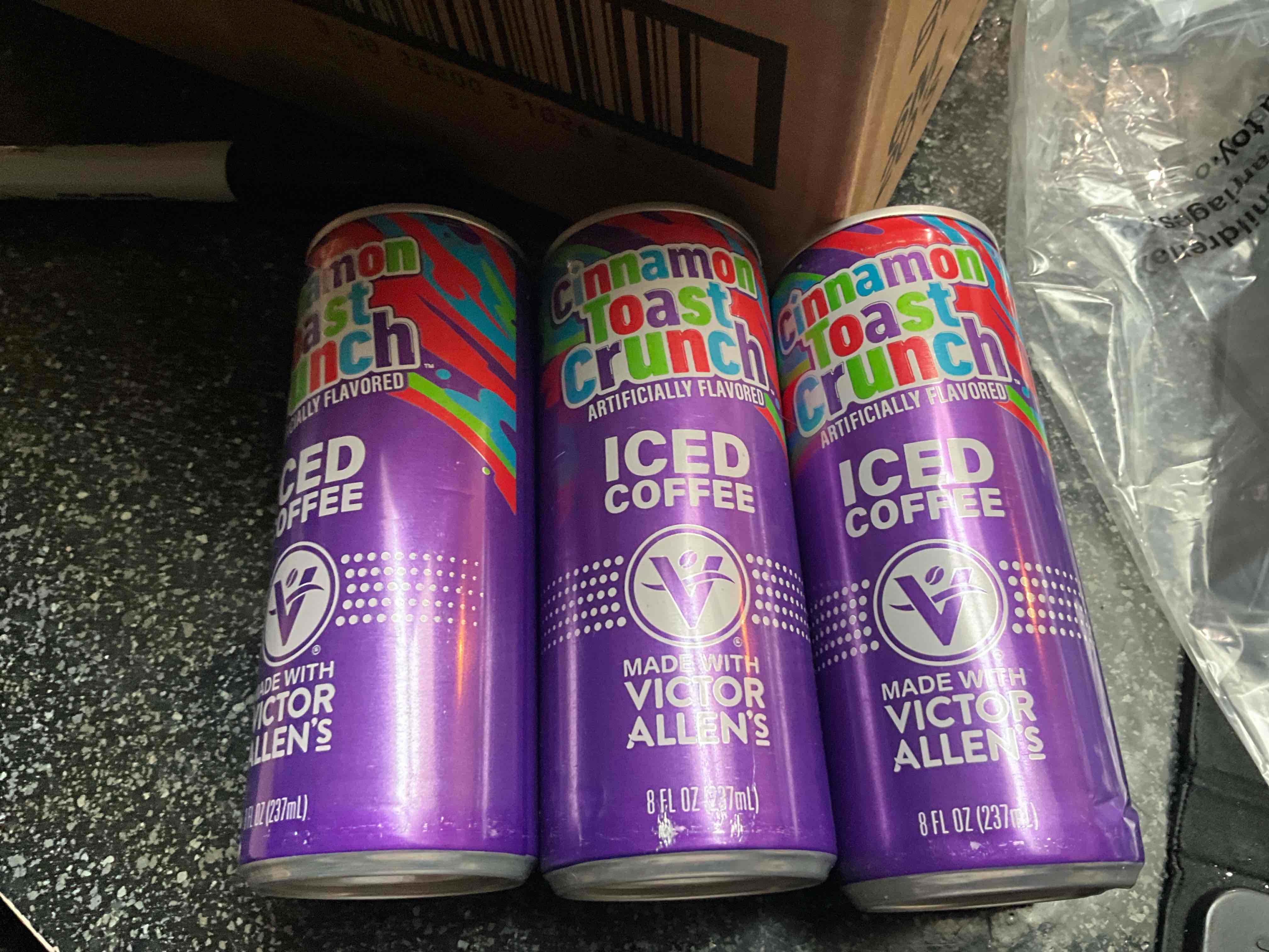 Cinnamon Toast Crunch - Iced Coffee - made with Victor Allen’s - 8 oz 