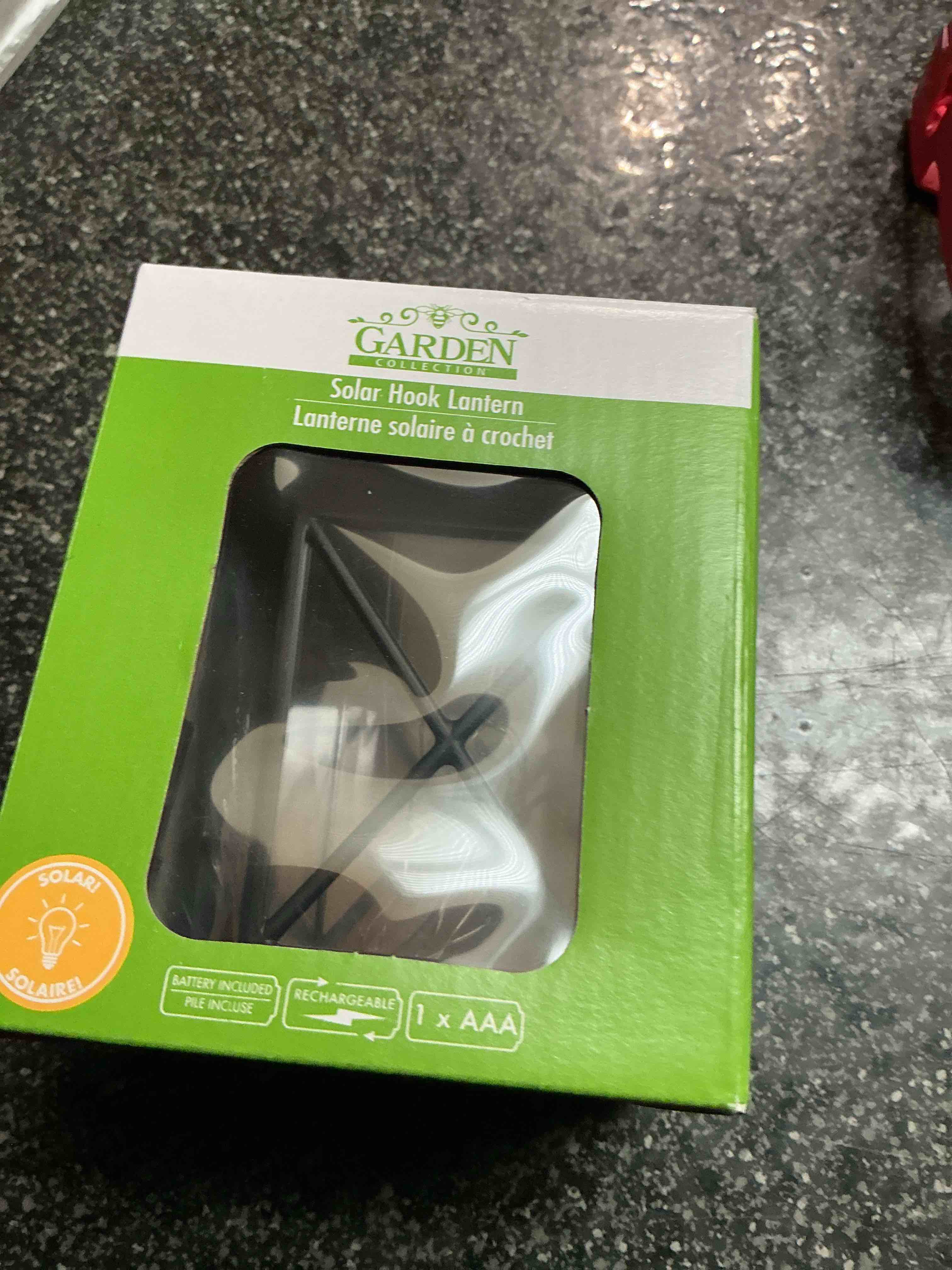 Garden Solar Hook Lantern 