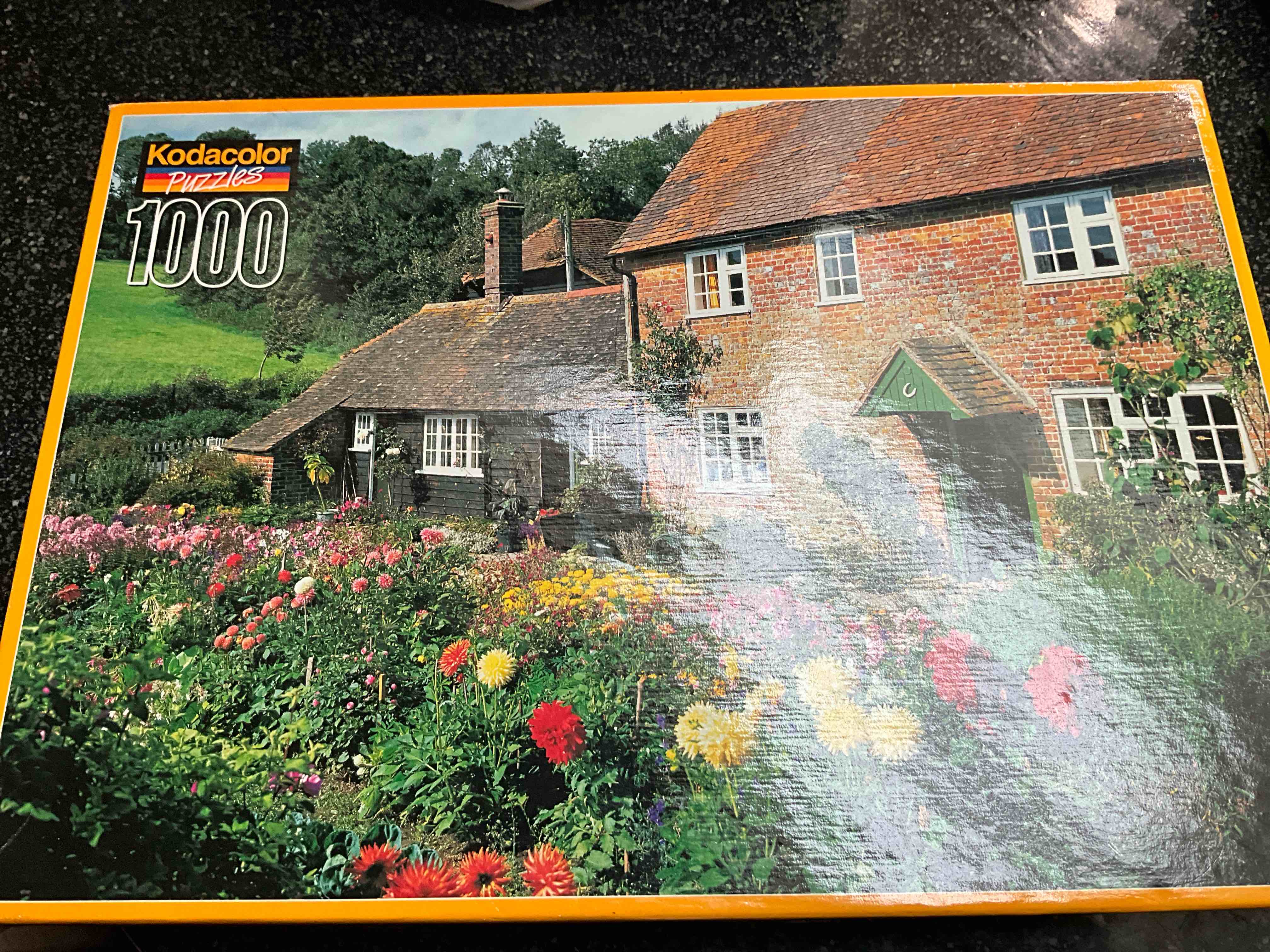 Condition photo showing Good Condition for 1000 RoseArt Kodacolor - 1000 Piece Jigsaw Puzzle 
