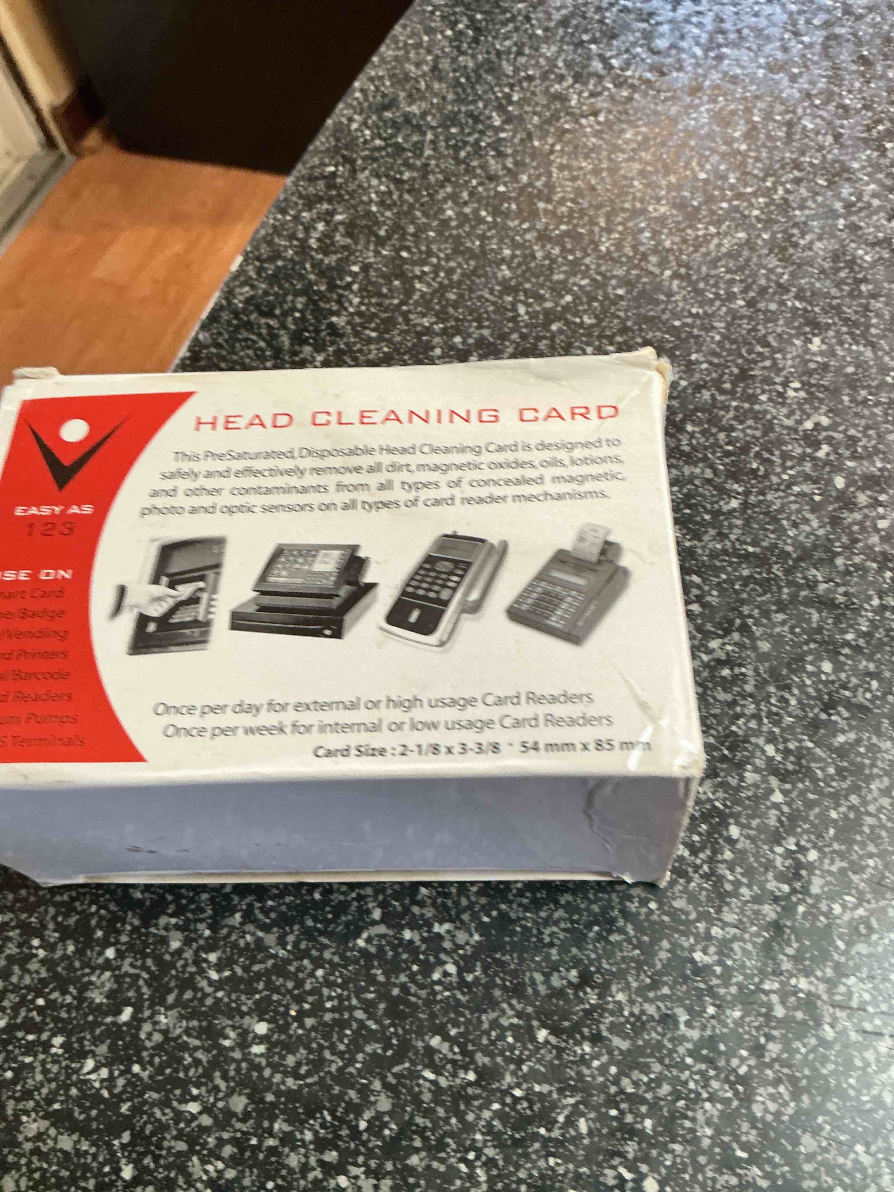 Condition photo showing New/Like New for Head Cleaning Card 