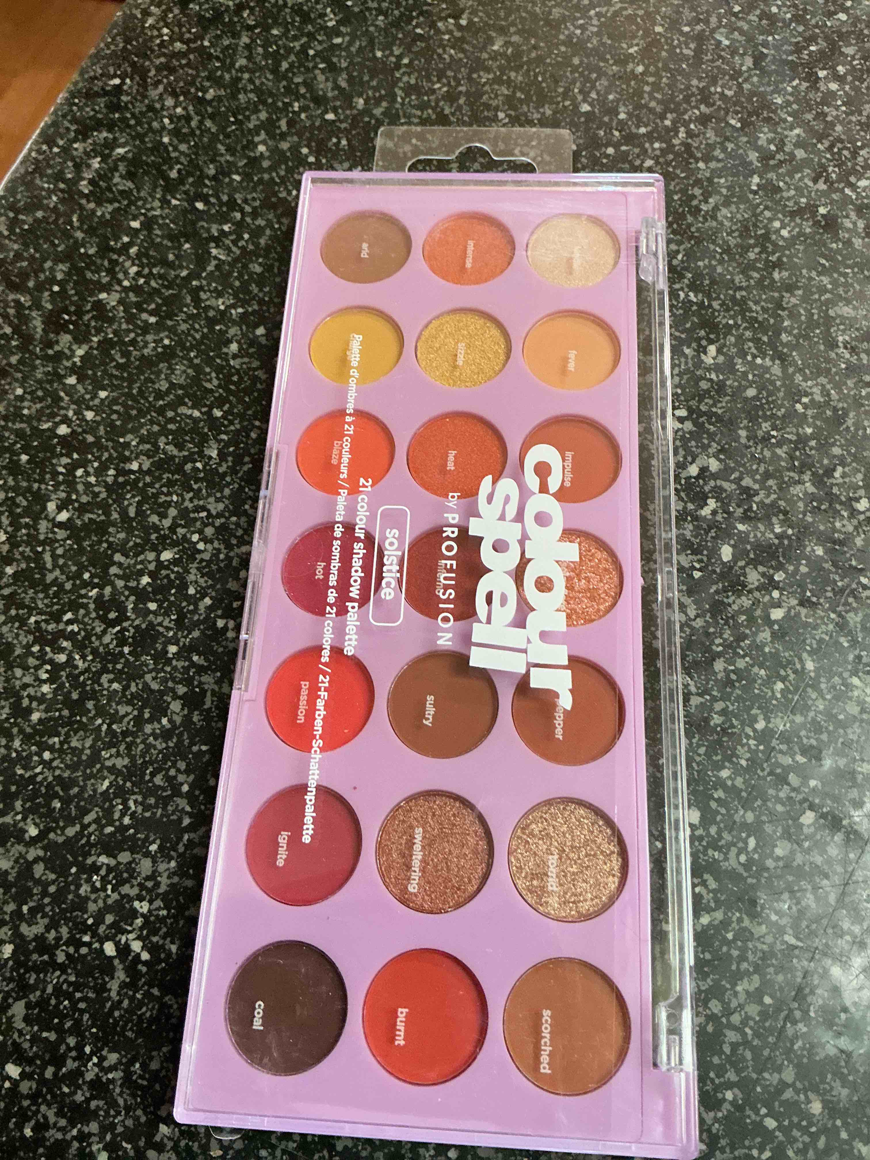 Condition photo showing New/Like New for Profusion Colour Spell 21 Colors 