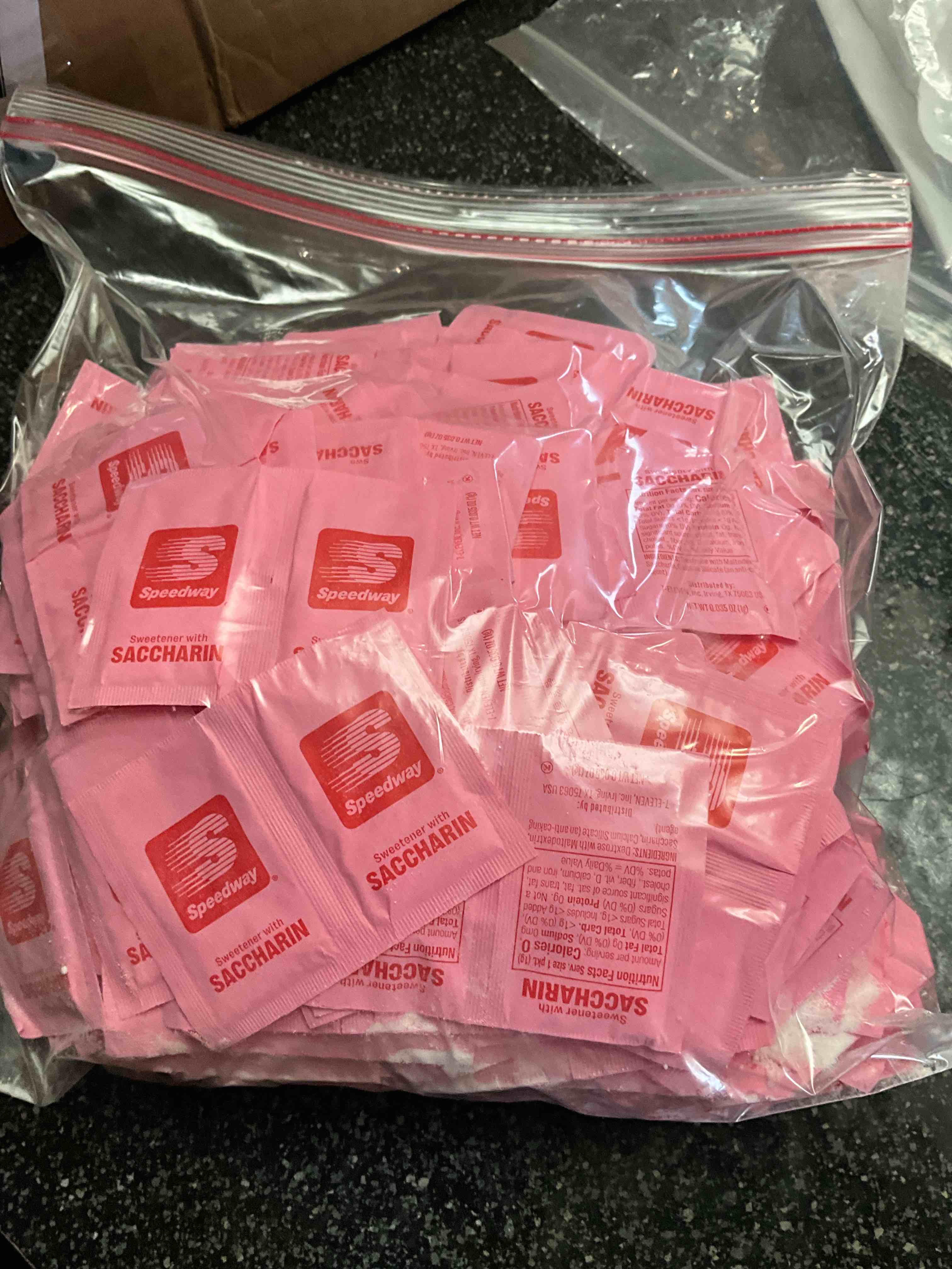 Condition photo showing New/Like New for LOT - Lots & Lots of Artificial Sweetener with Saccharin  