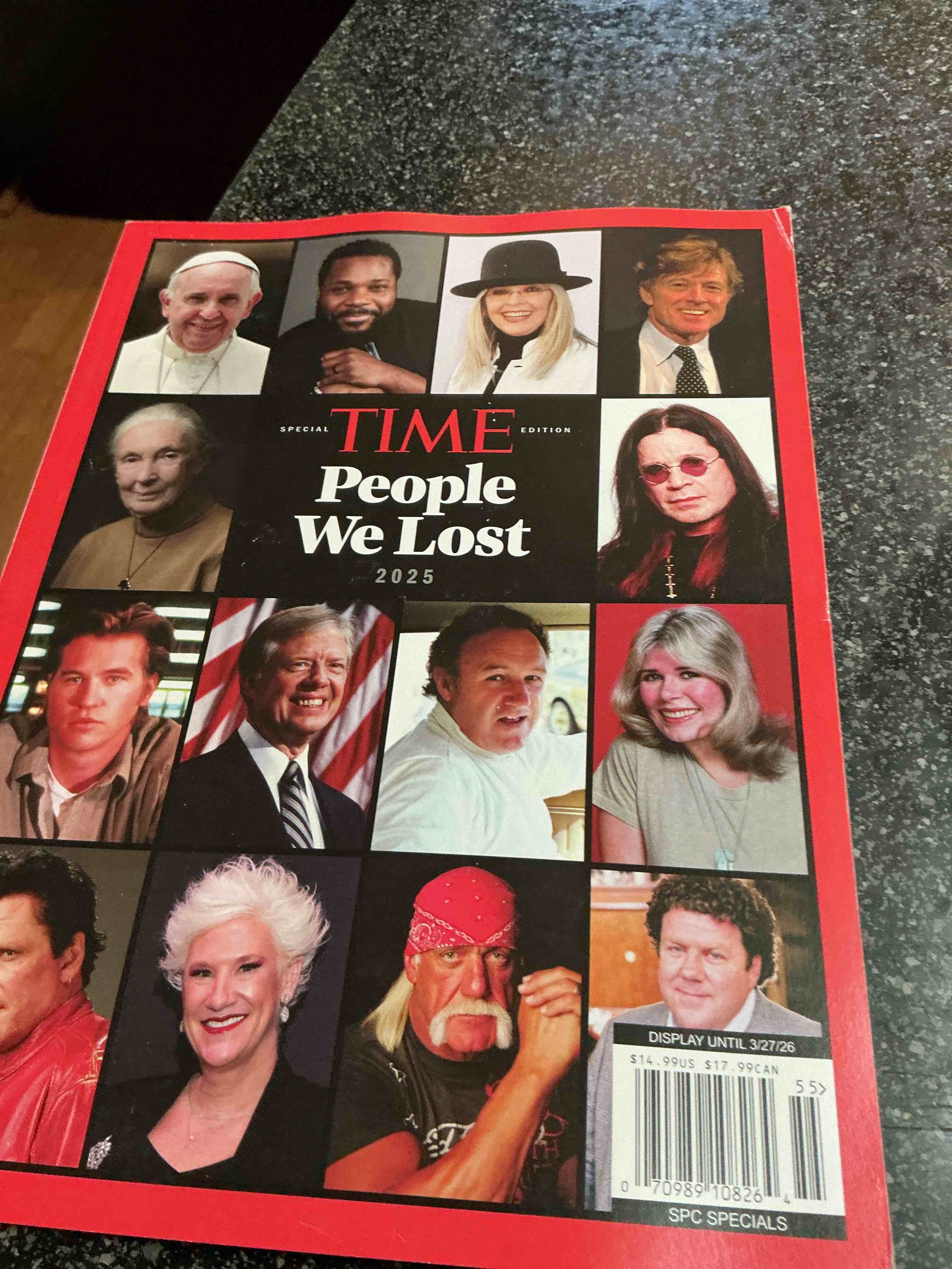 Condition photo showing New/Like New for Time People We Lost 