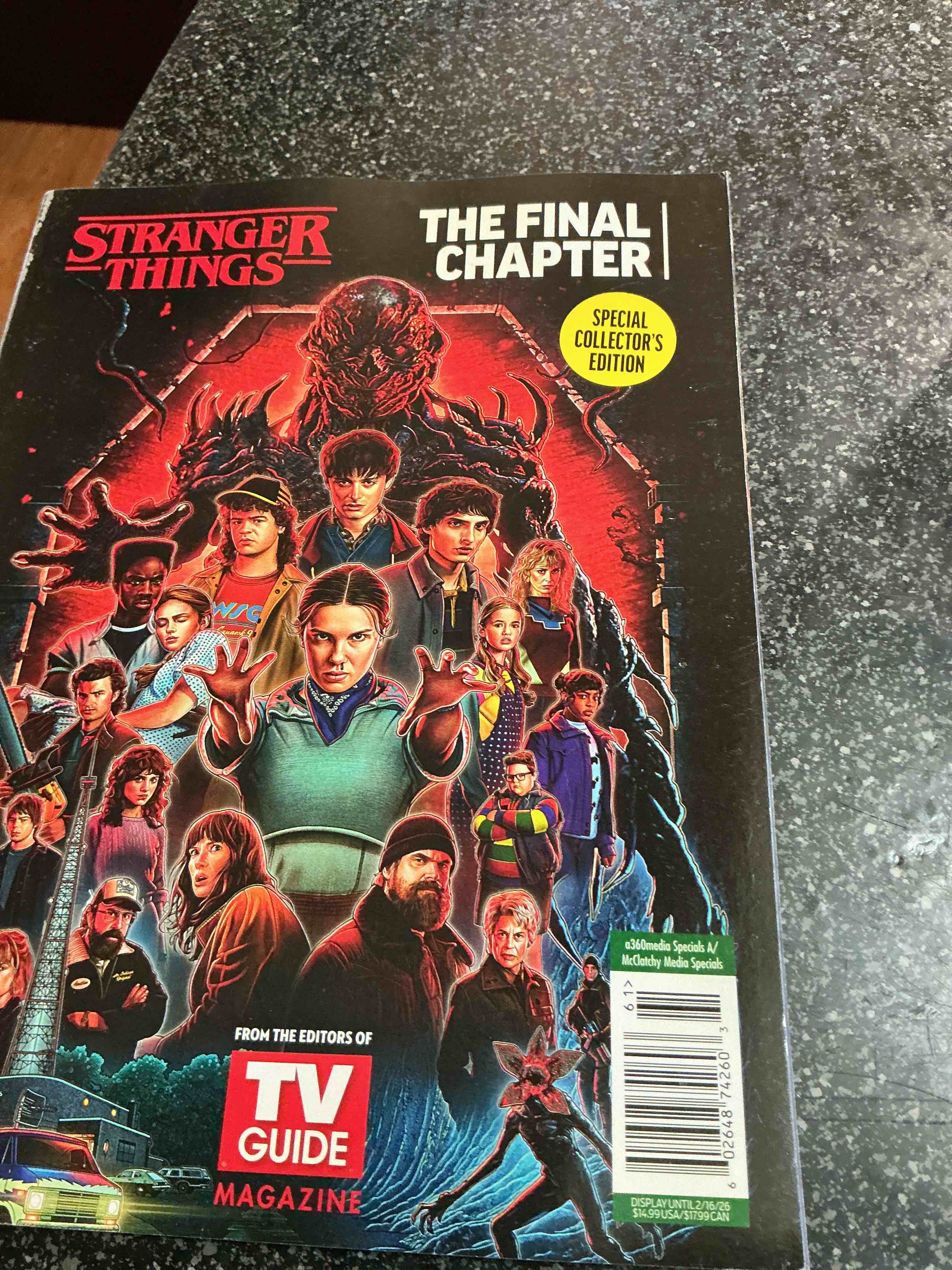 Condition photo showing New/Like New for Stranger Things The Final Chapter Special Collection’s Edition 