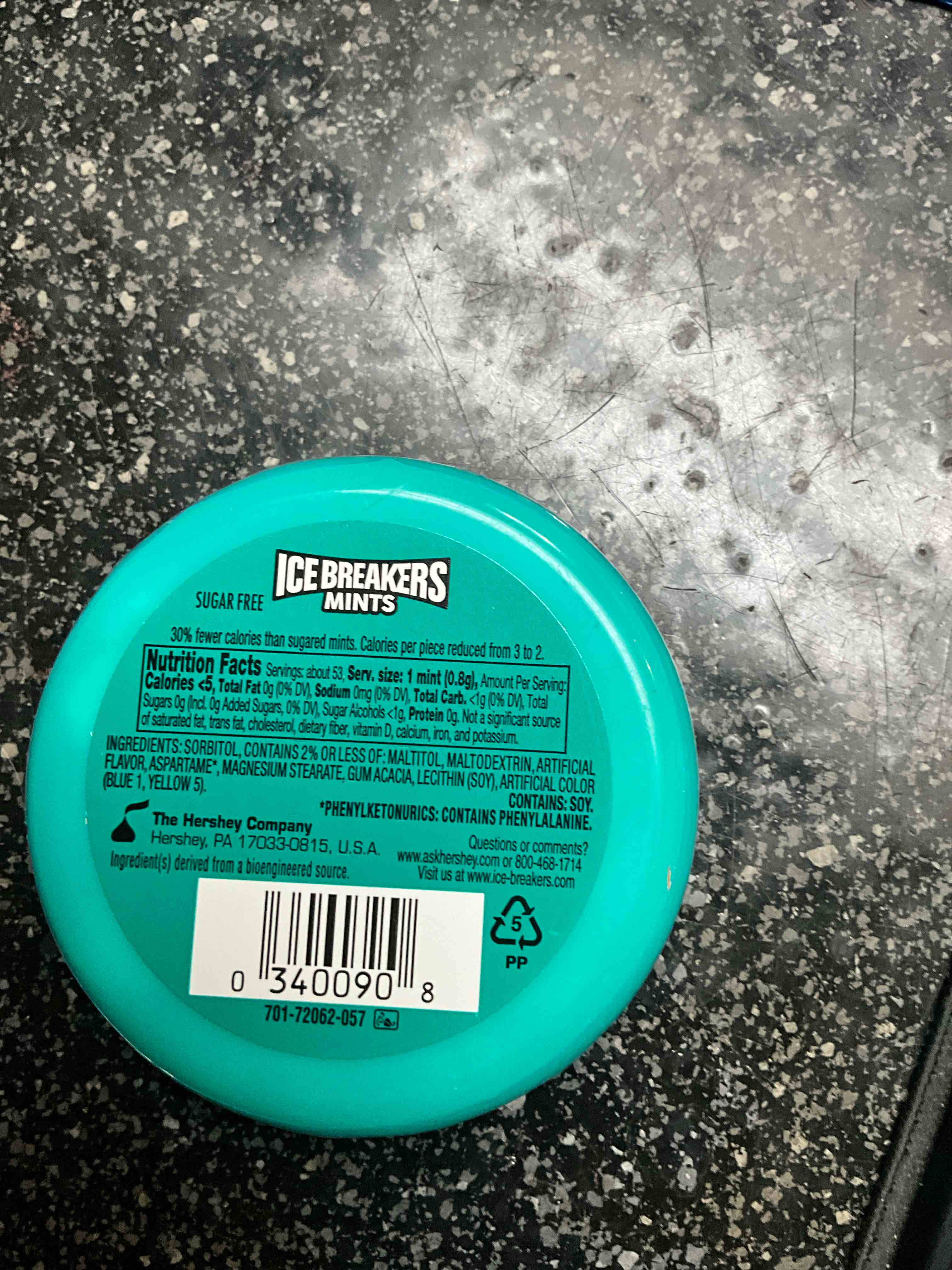 Condition photo showing New/Like New for Ice Breakers Mints - Wintergreen 1.5 oz - Sugarfree 