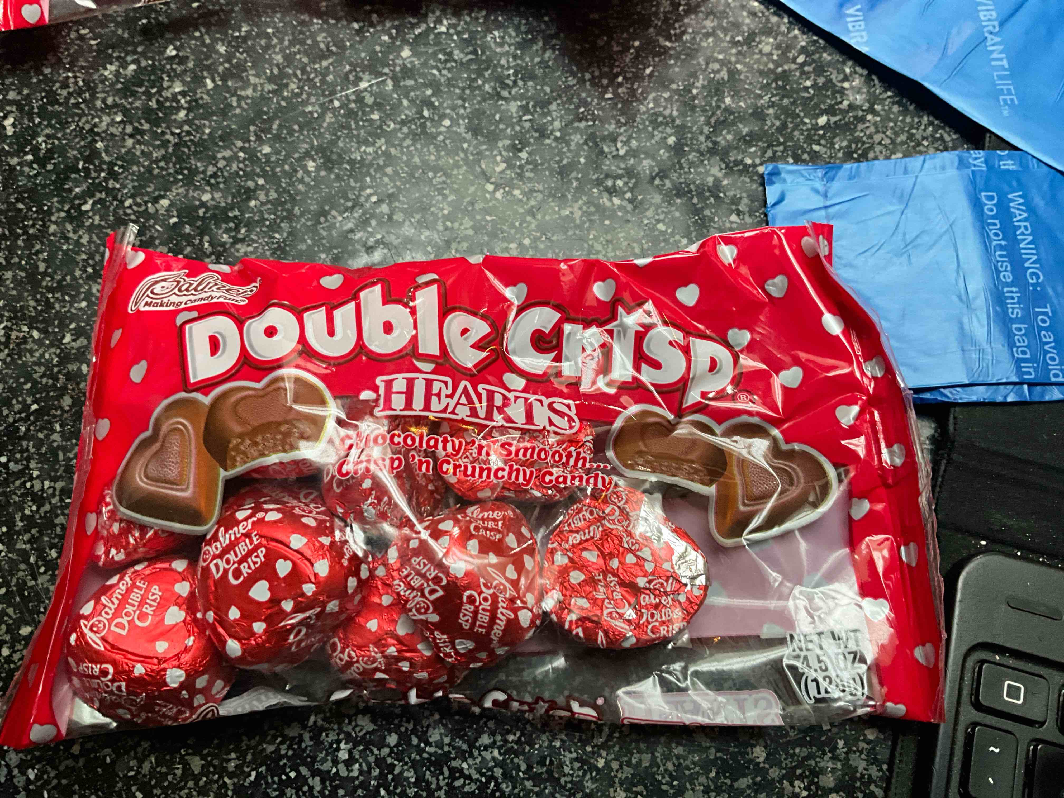 Condition photo showing New/Like New for Palmers - Double Crisp Hearts - 4.5 oz  - 3 count -  13.5 oz Total 