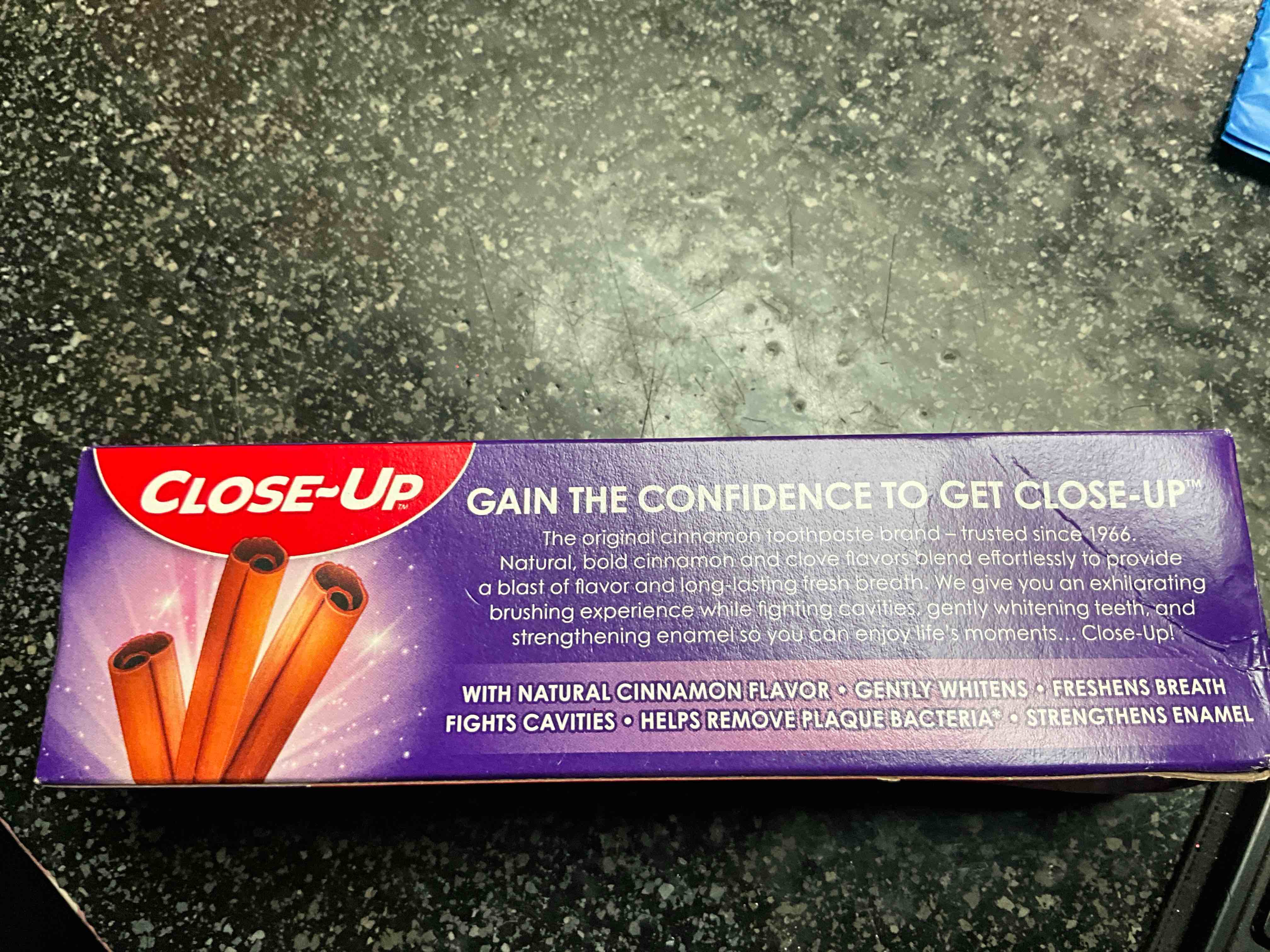 Condition photo showing As Is for Close-Up Fluoride Toothpaste, Freshening Red Gel 4 oz 