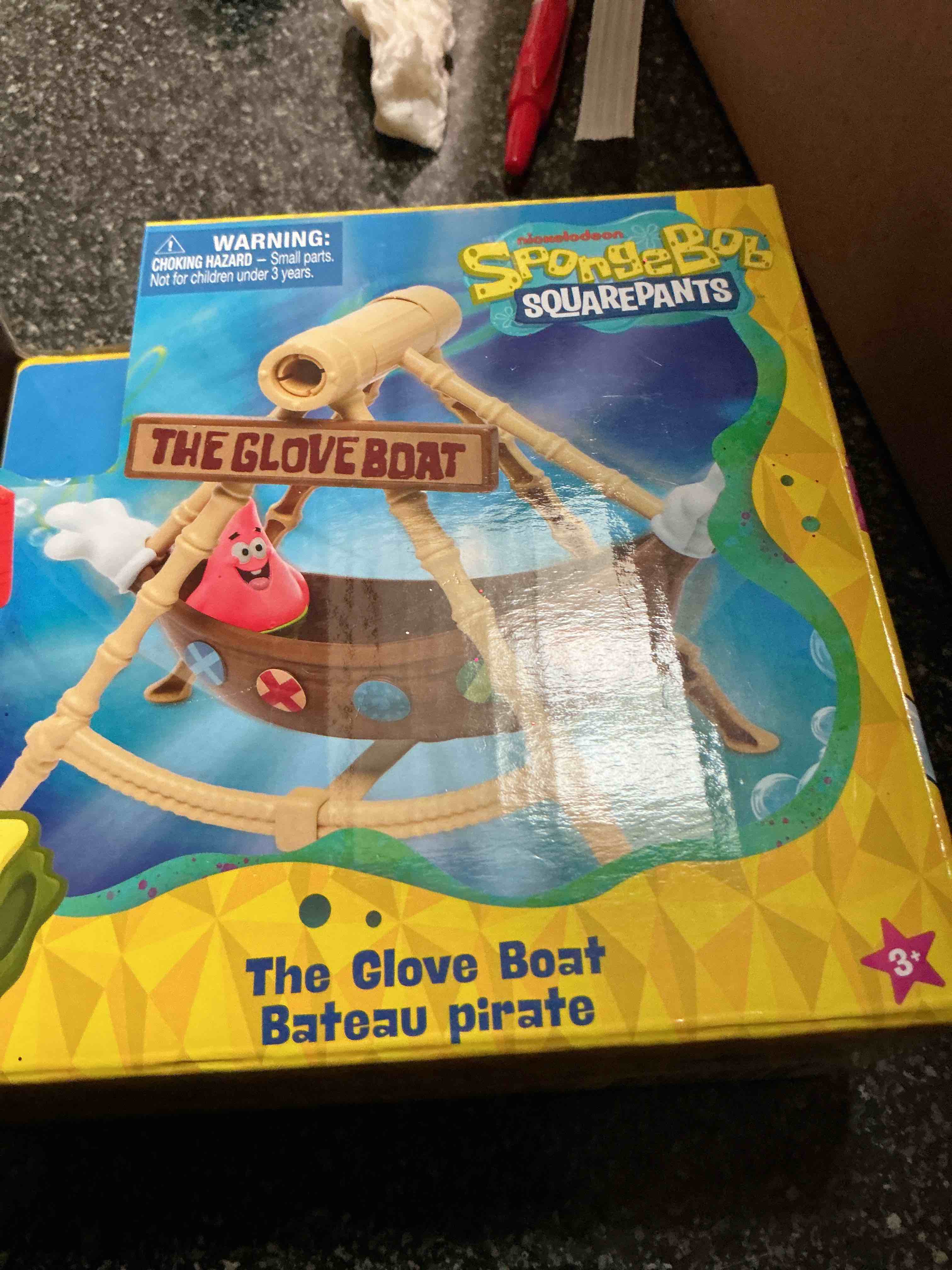 Condition photo showing New/Like New for Sponge Bob SquarePants The Clove Boat 