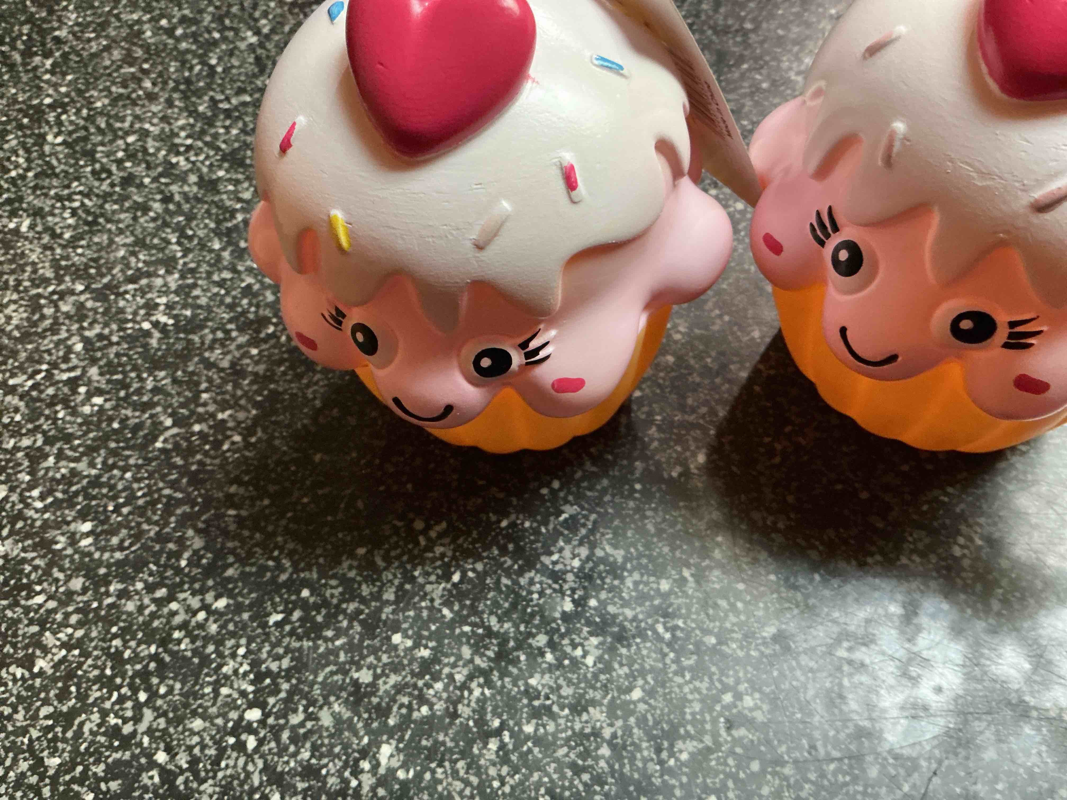 Condition photo showing New/Like New for Joyhound Yellow Cupcakes Squeaky Dog Toy