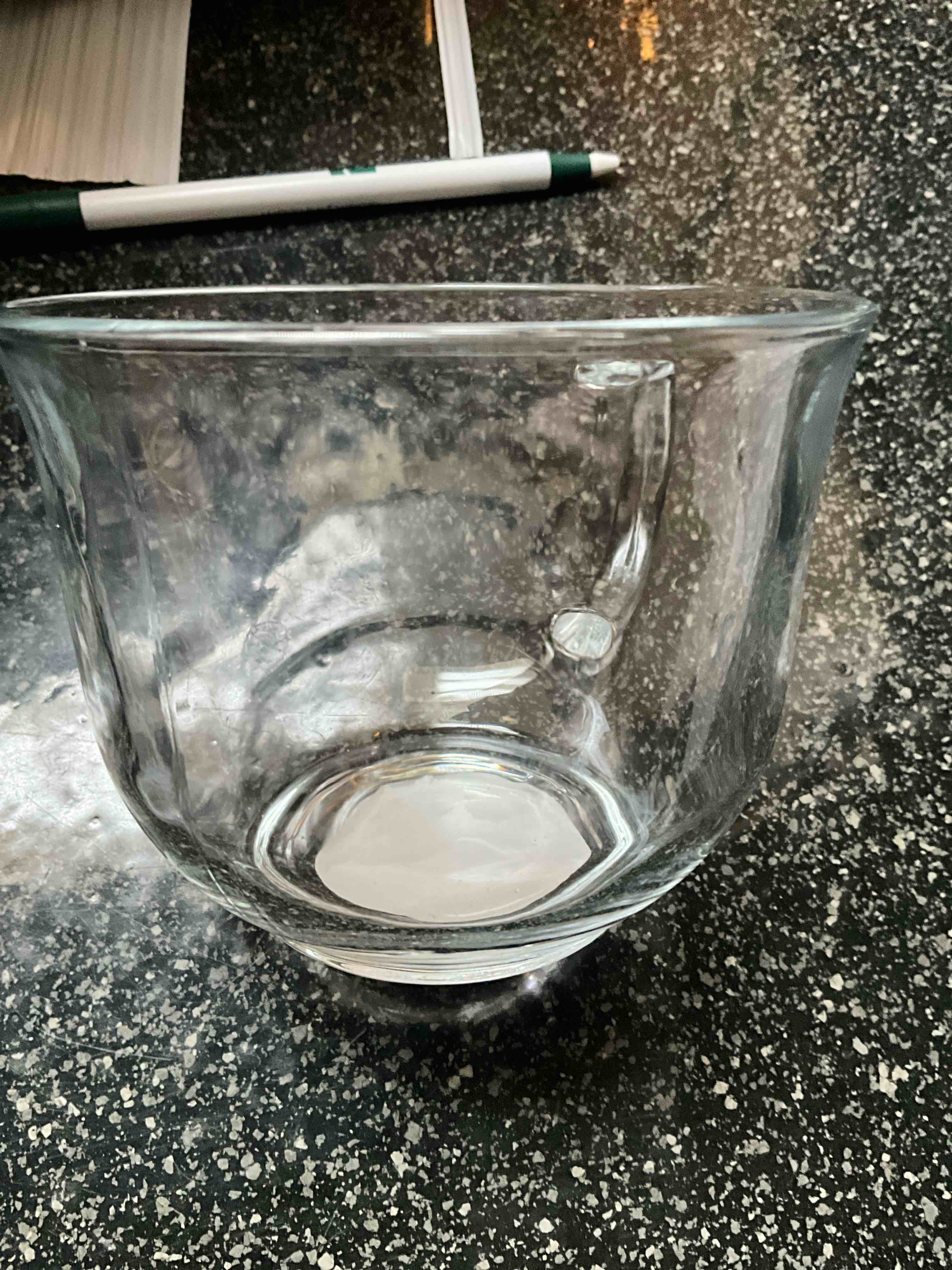 Condition photo showing New/Like New for Glass Coffee/Soup Mugs - 18 oz 