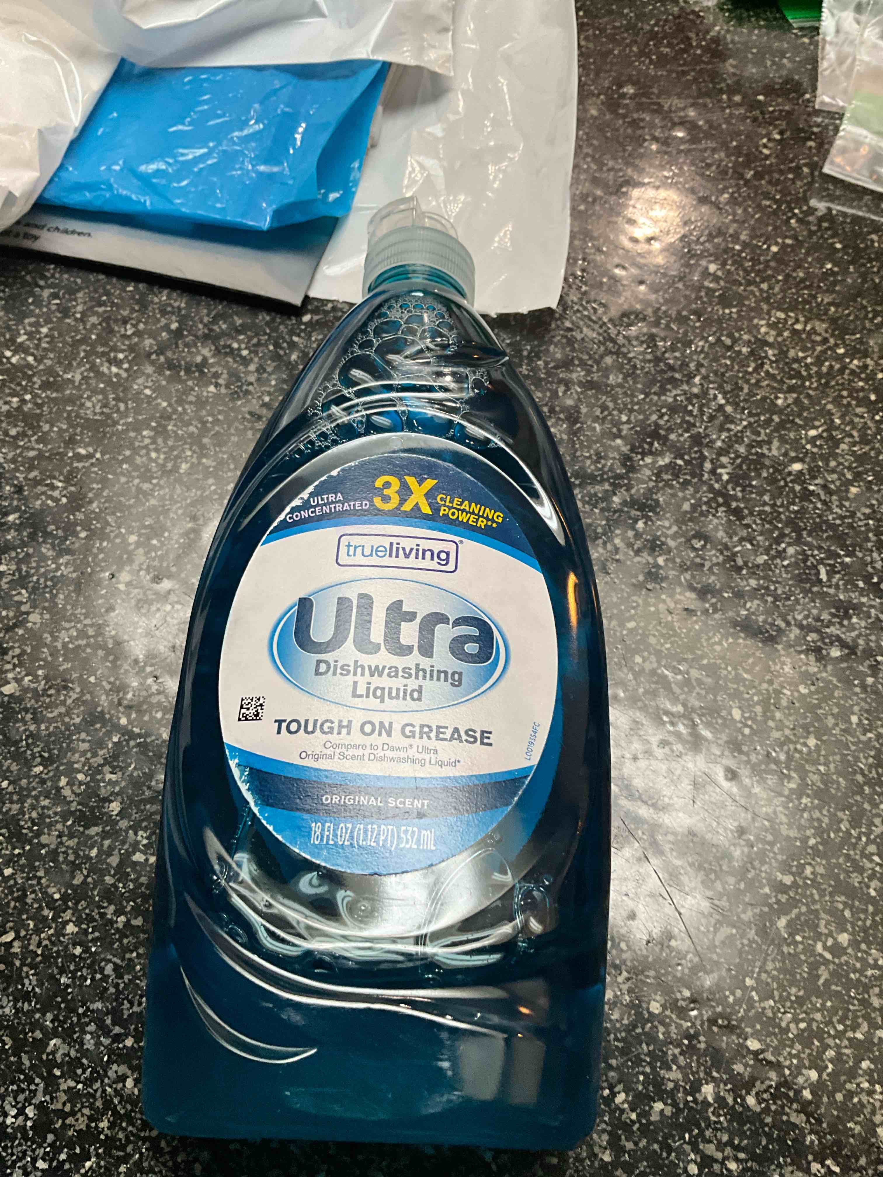 trueliving - ultra - dishwashing liquid - 18oz 