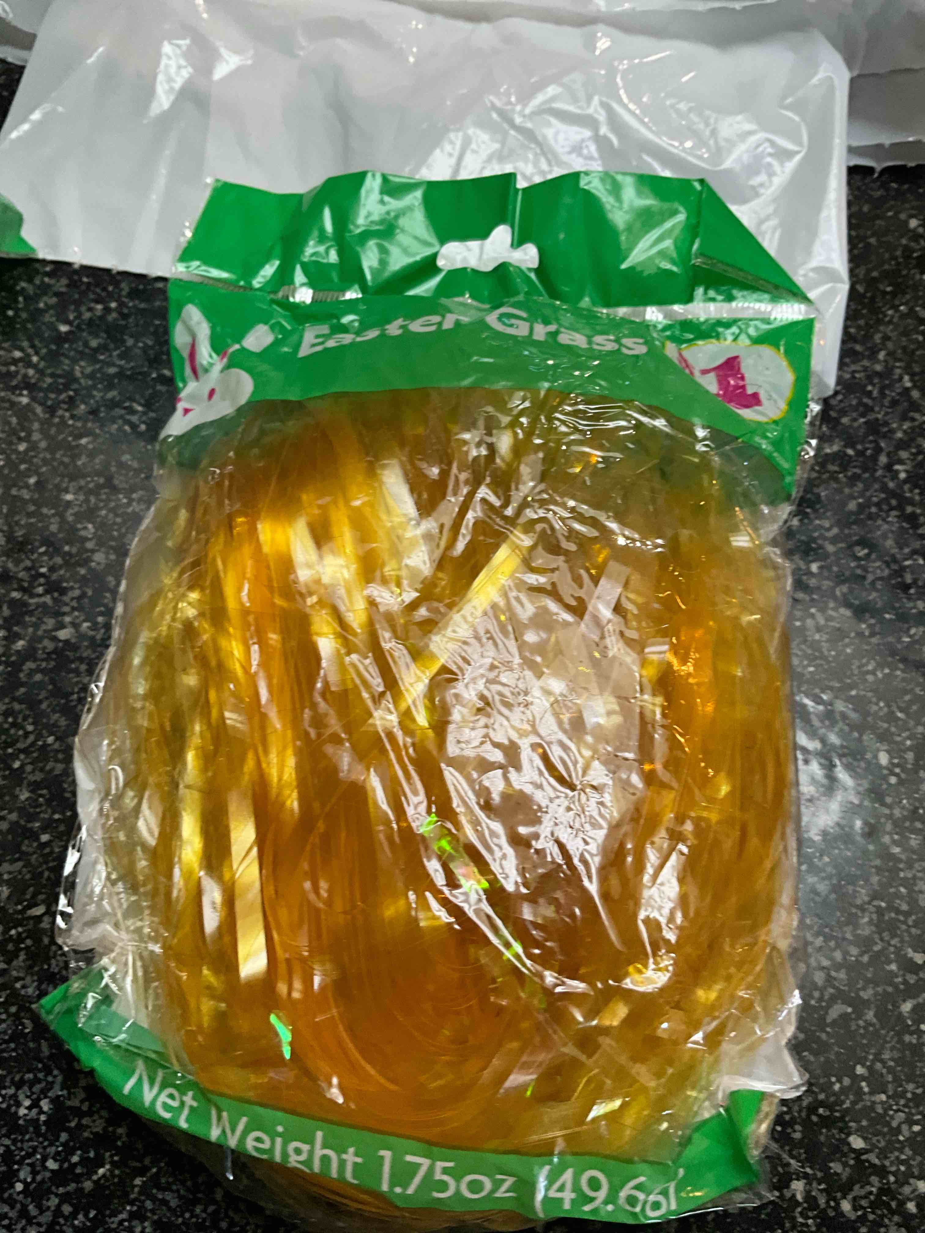 Yellow Easter Basket Grass 