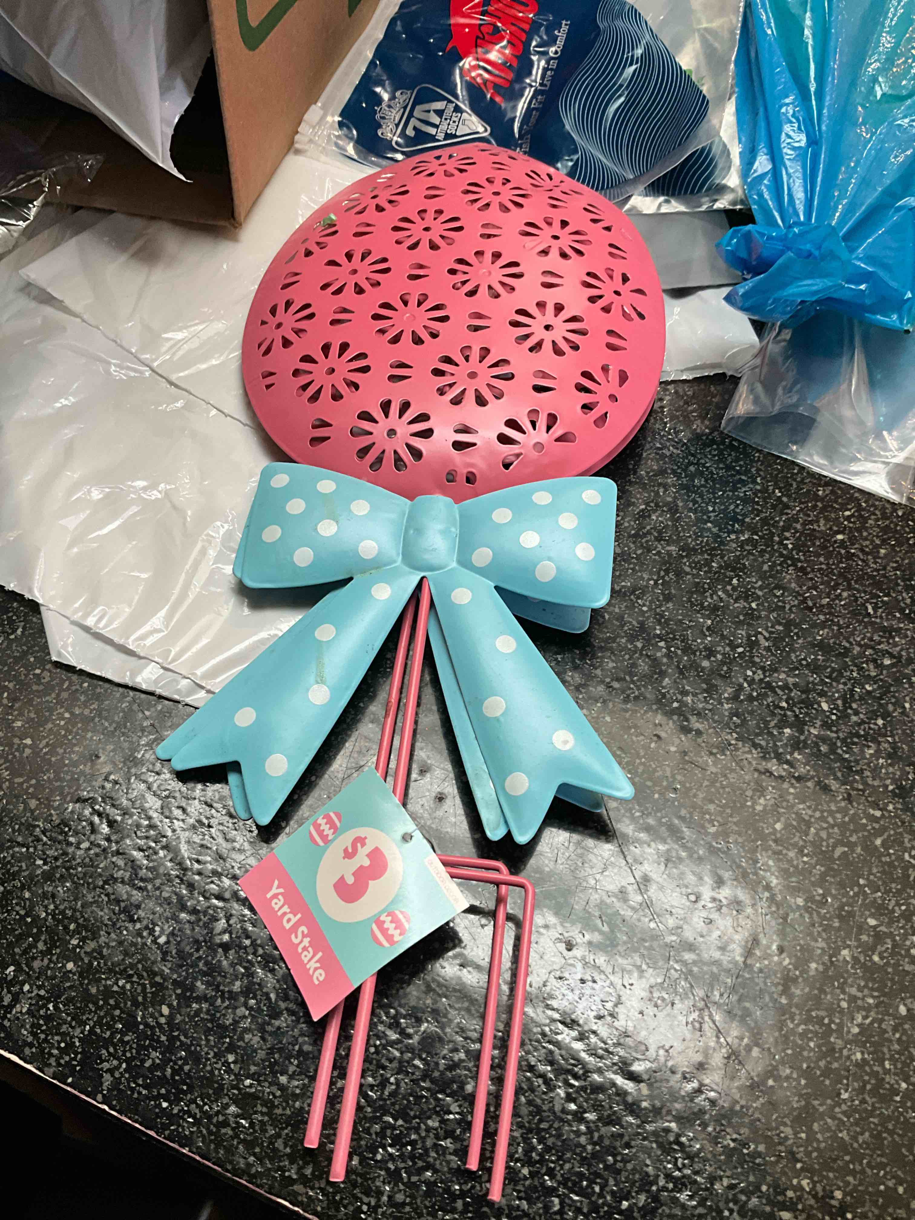 Easter Egg Yard Stake 