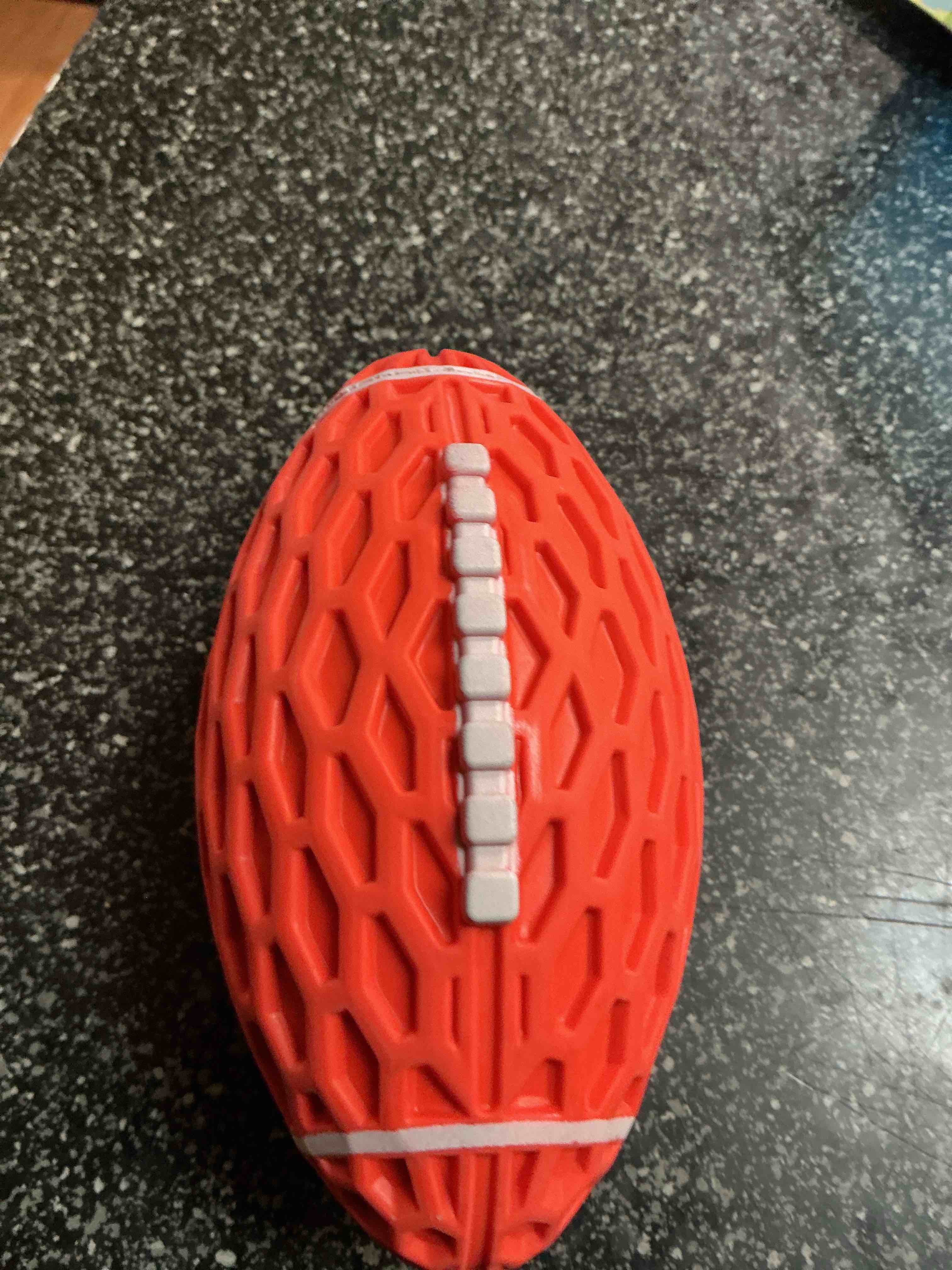 Orange Squeaky Dog Toy 