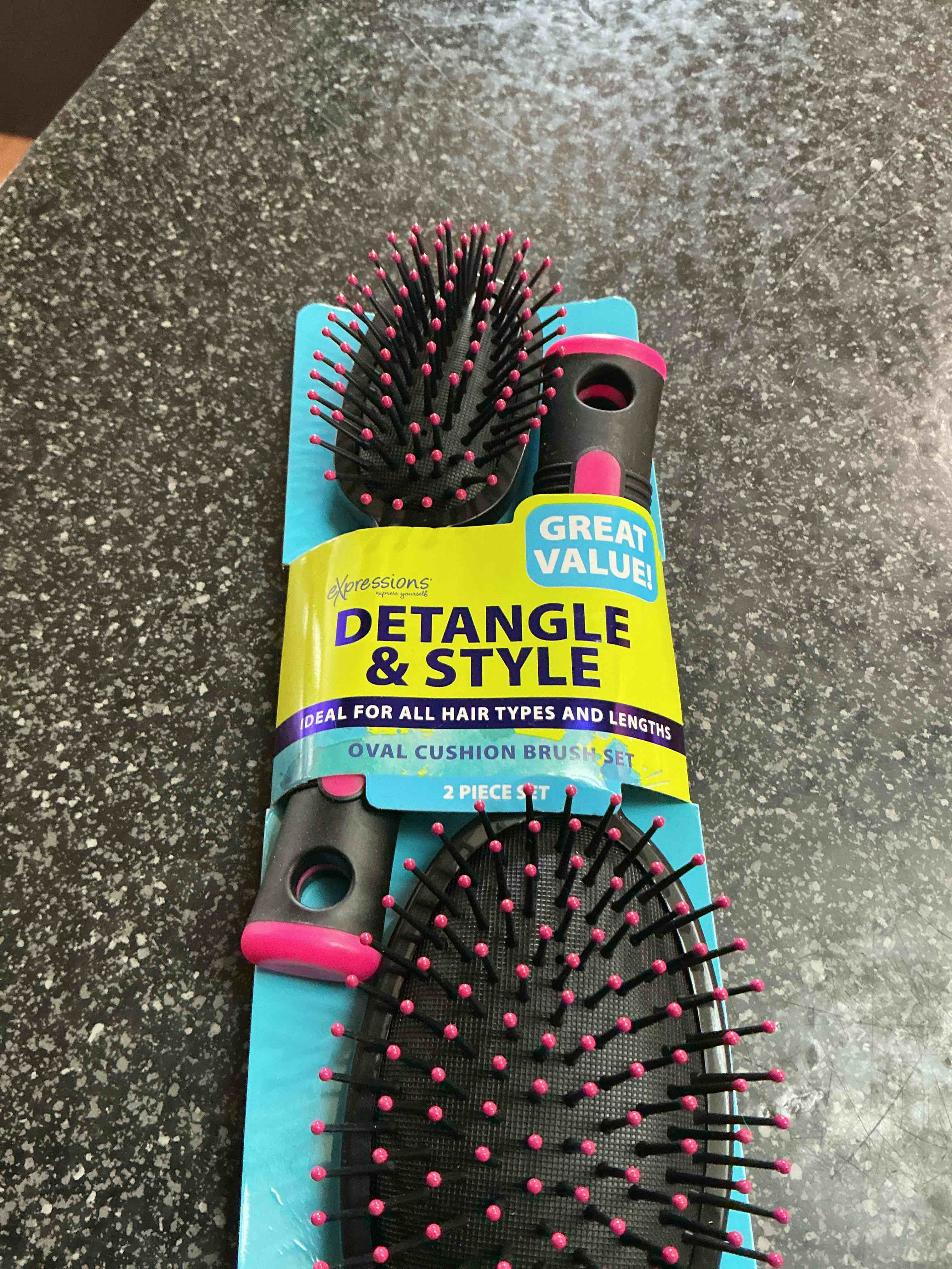 Expression Detangle & Style Brushes - Ideal For All Types Of Hair 