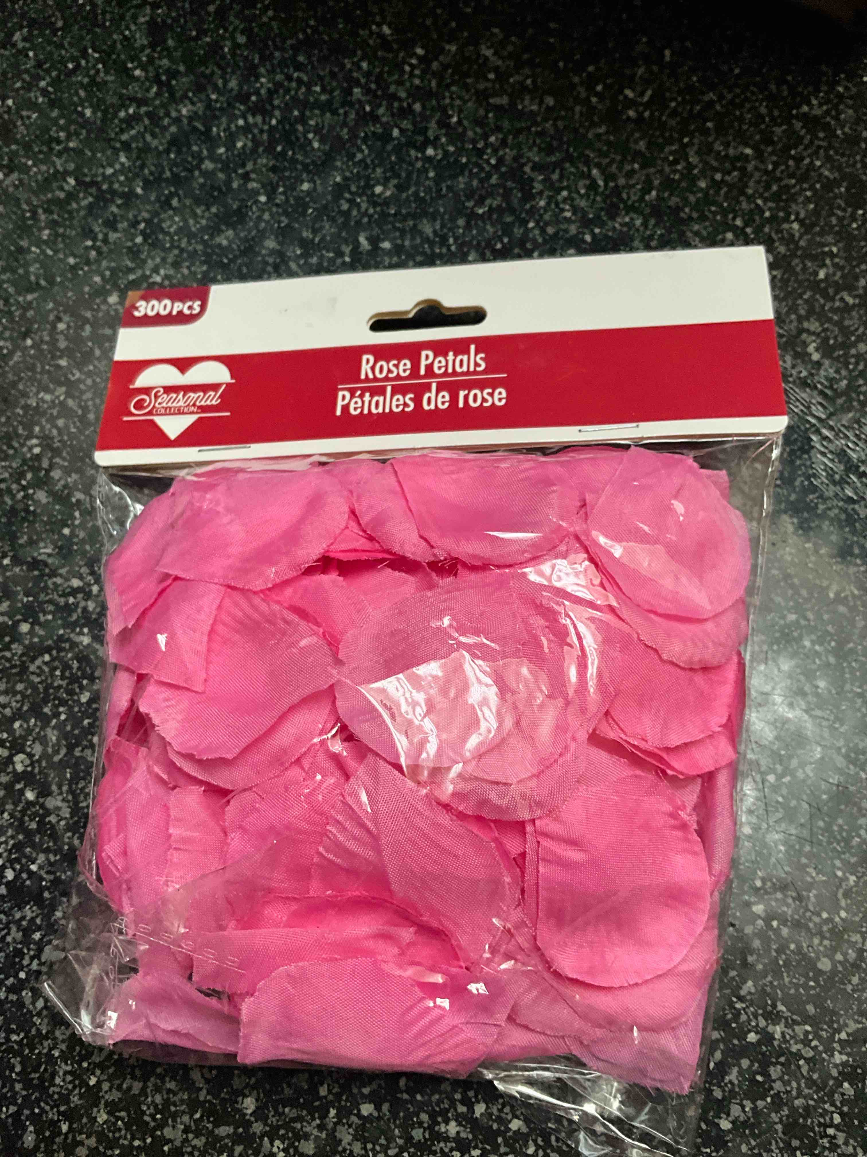 Condition photo showing New/Like New for Decorative - Rose Petals - Pink - 300 pcs 