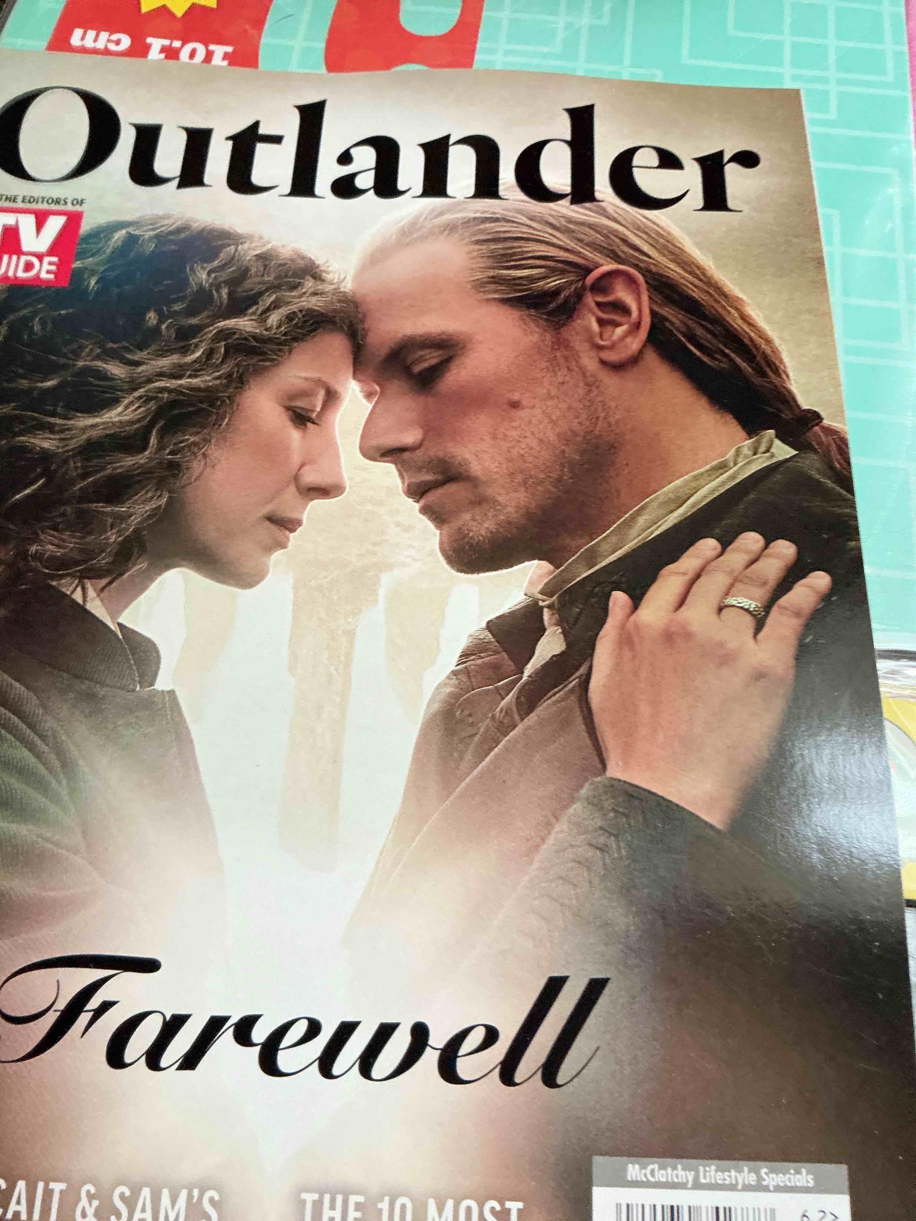Condition photo showing New/Like New for TV Guide Outlander Farewell 