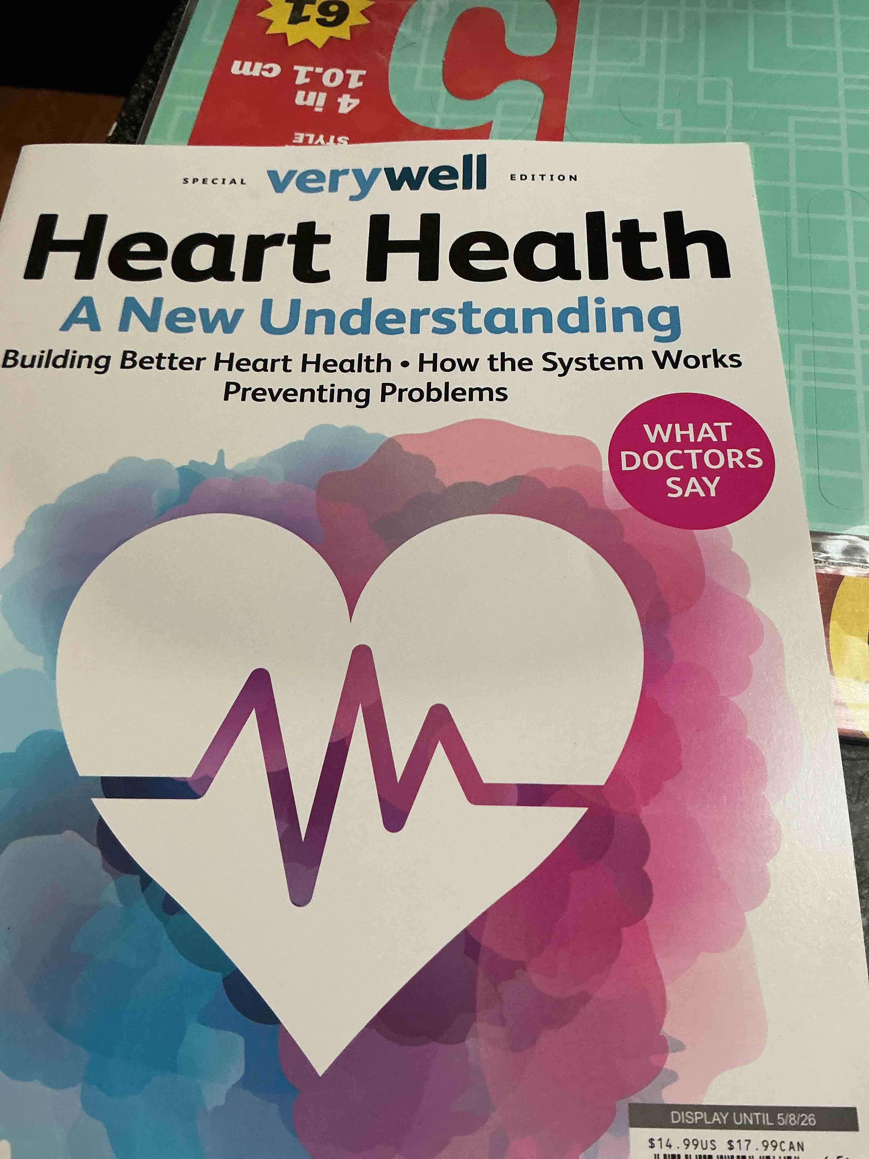 Condition photo showing New/Like New for Very Well Heart Health A New Understanding 