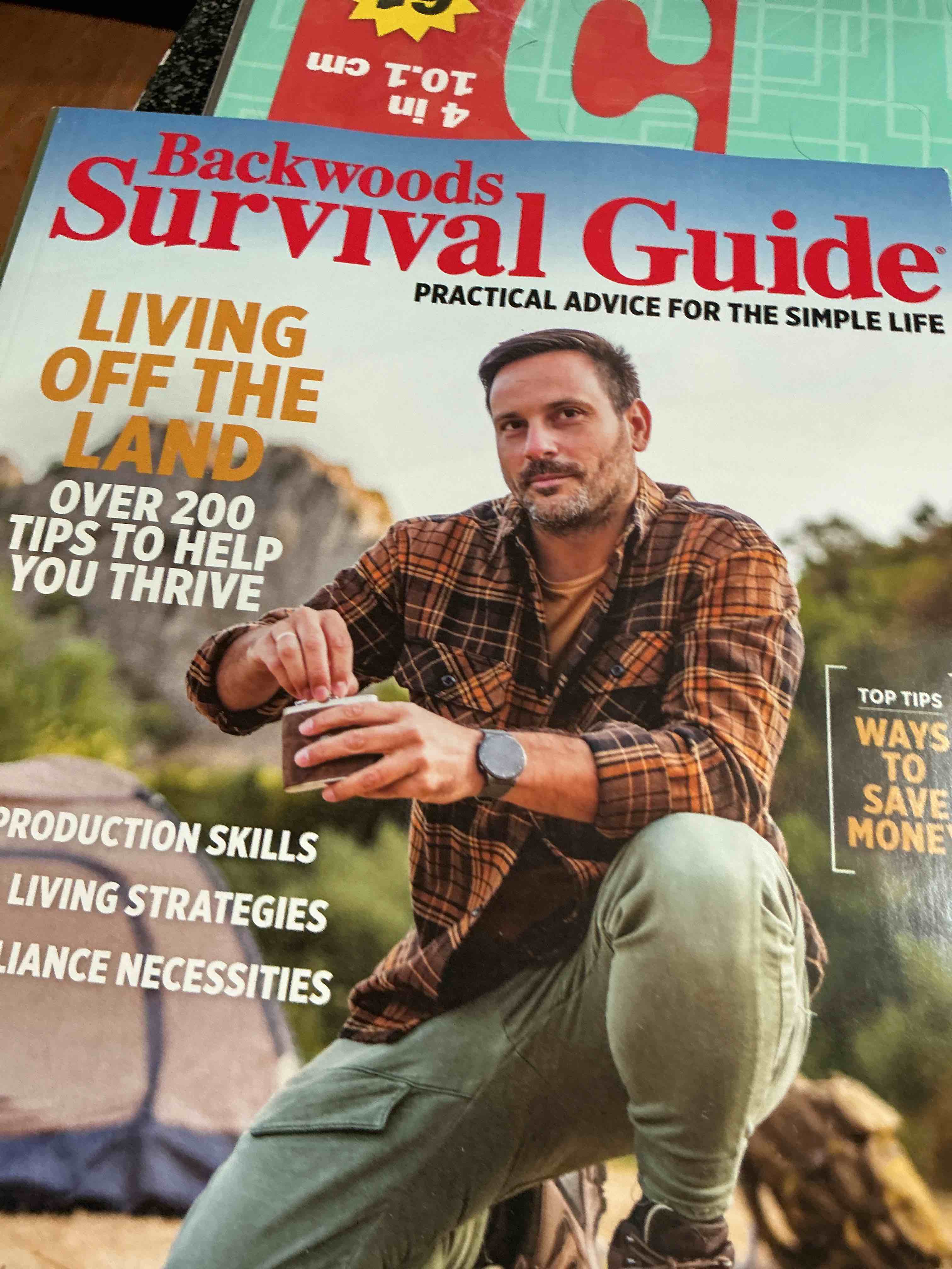 Condition photo showing New/Like New for Backwoods Survival Guide Practical Advice For The Simple Life 